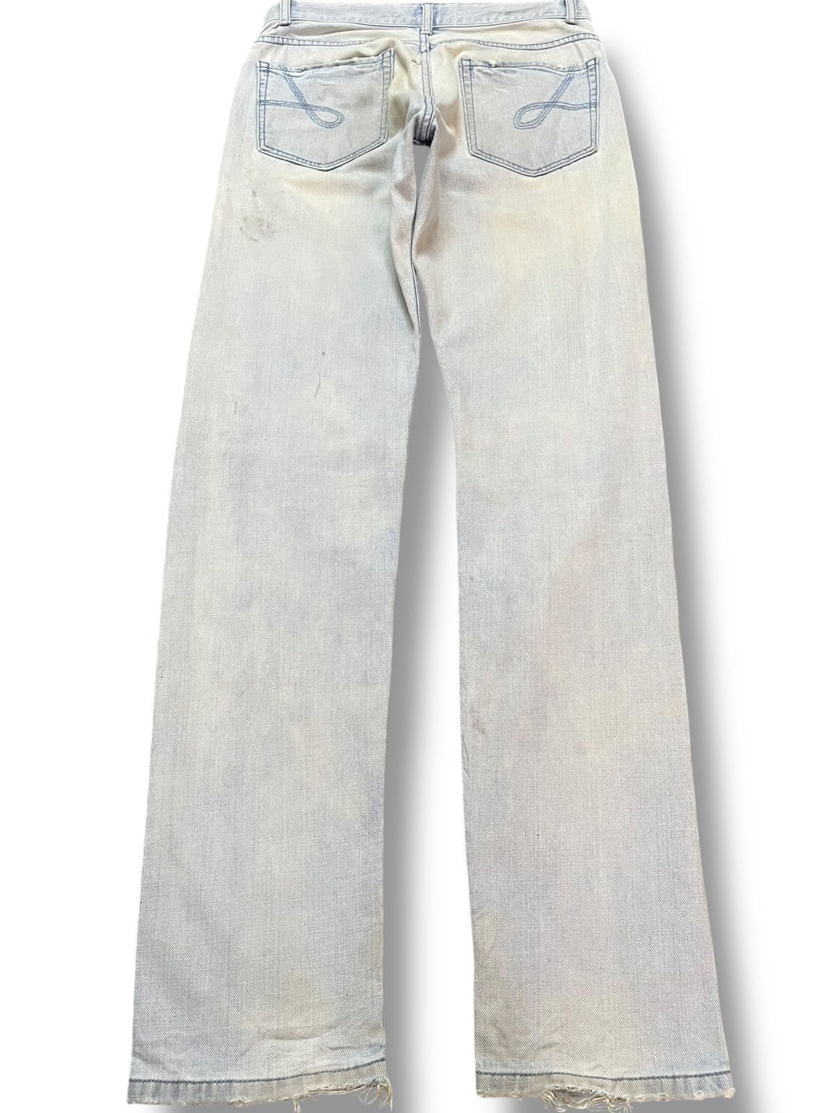 JOSEPH HOMME Vintage Joseph Homme Selvedge Faded Distressed Denim Size US 30 / EU 46 - 6 Thumbnail