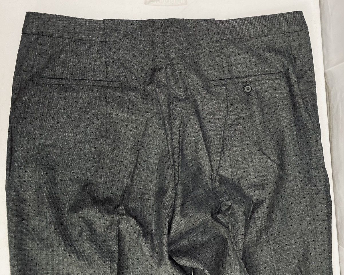 Maison Margiela MM 🇮🇹 Grey Wool Airate Slacks Runway Vintage 2010 NWT Size 38R - 12 Thumbnail