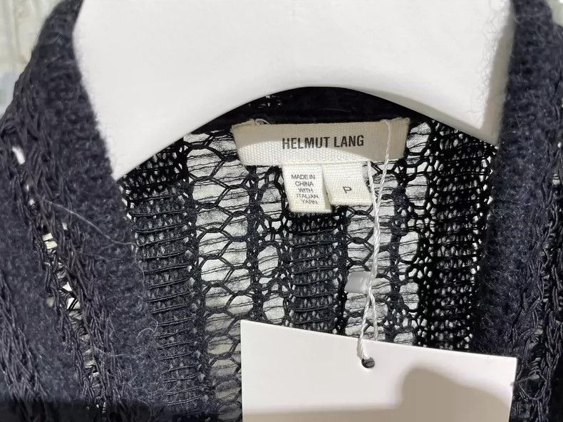 Helmut Lang HELMUT LANG sizeP Special knit sweater coat Size S / US 4 / IT 40 - 4 Thumbnail