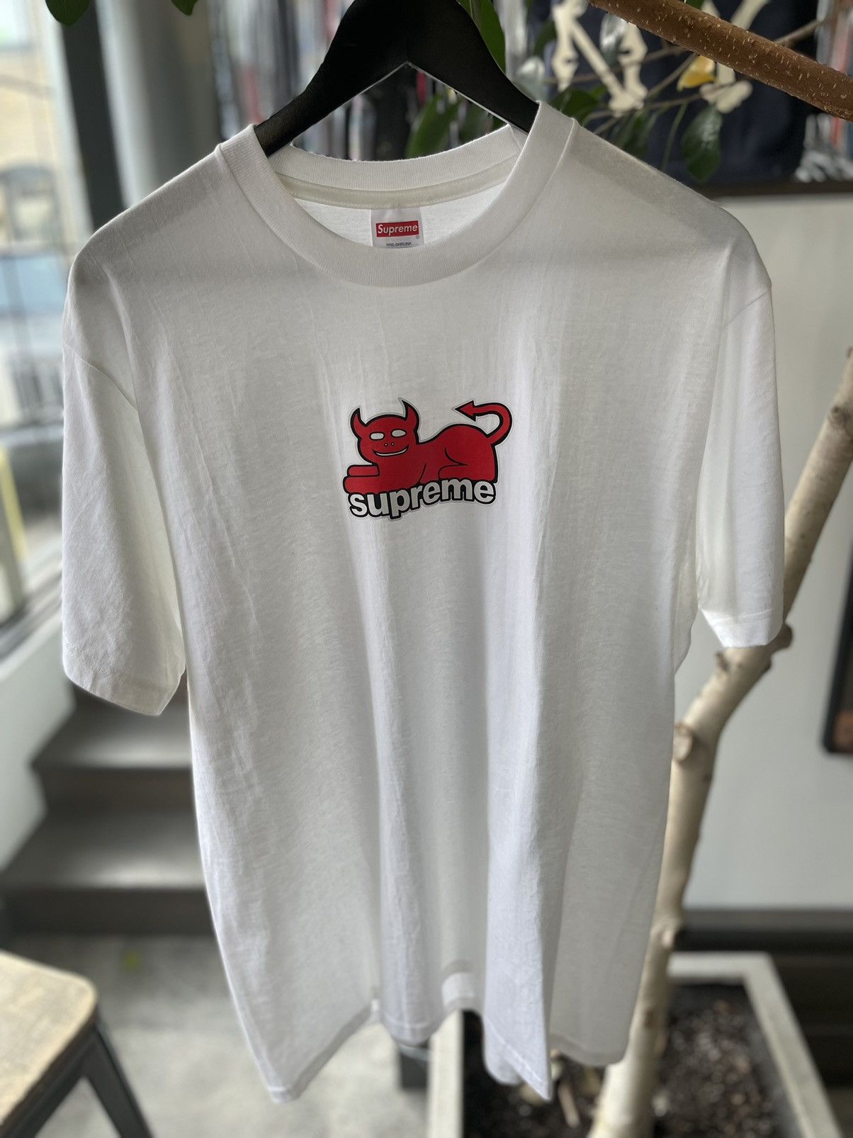 Supreme Supreme Toy Machine Devil Cat Tee Size US M / EU 48-50 / 2 - 2 Thumbnail