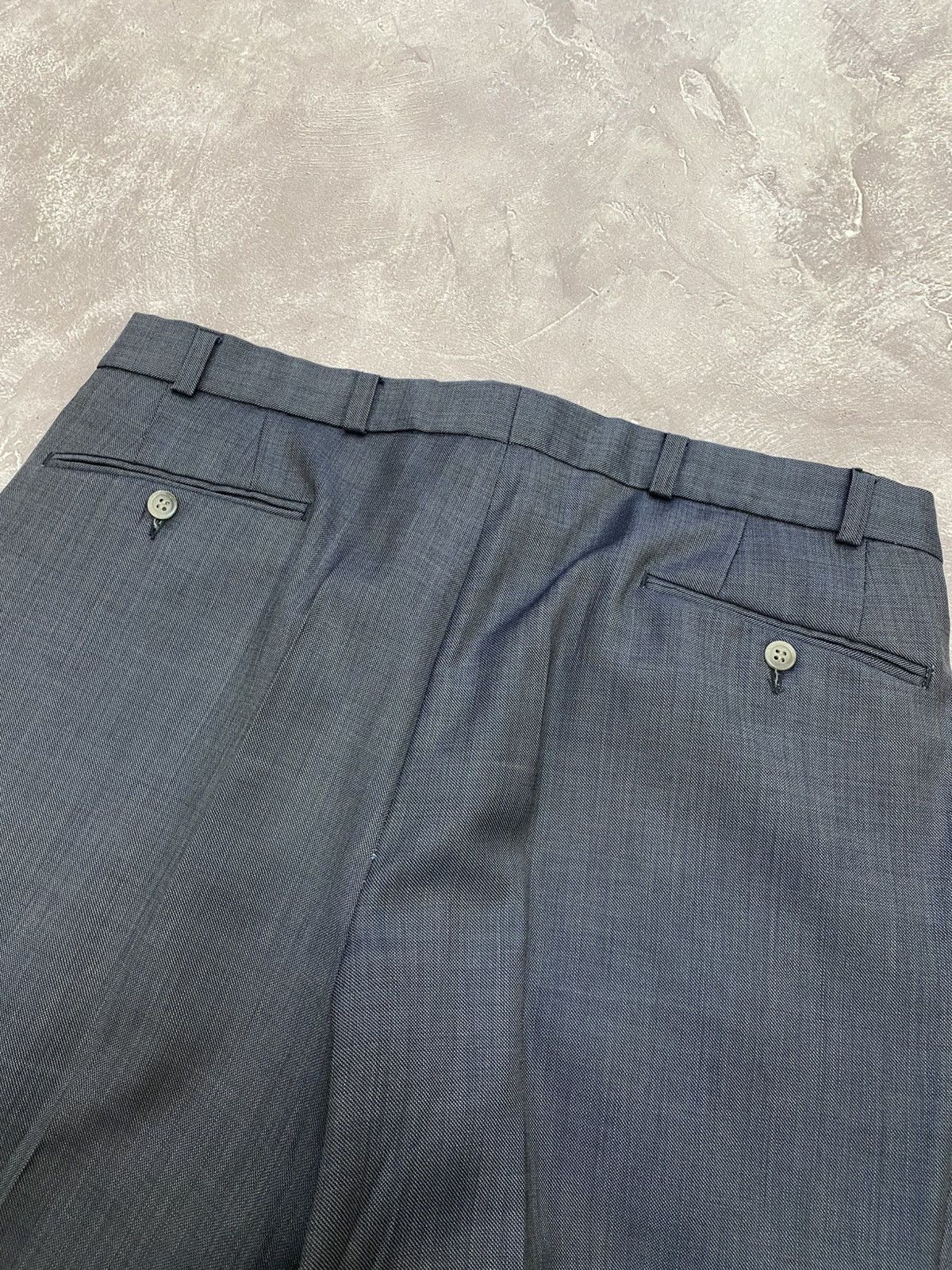 Burberry Prorsum Vintage Burberrys Formal Suit Made in West Germany 90s Size 48L - 19 Thumbnail