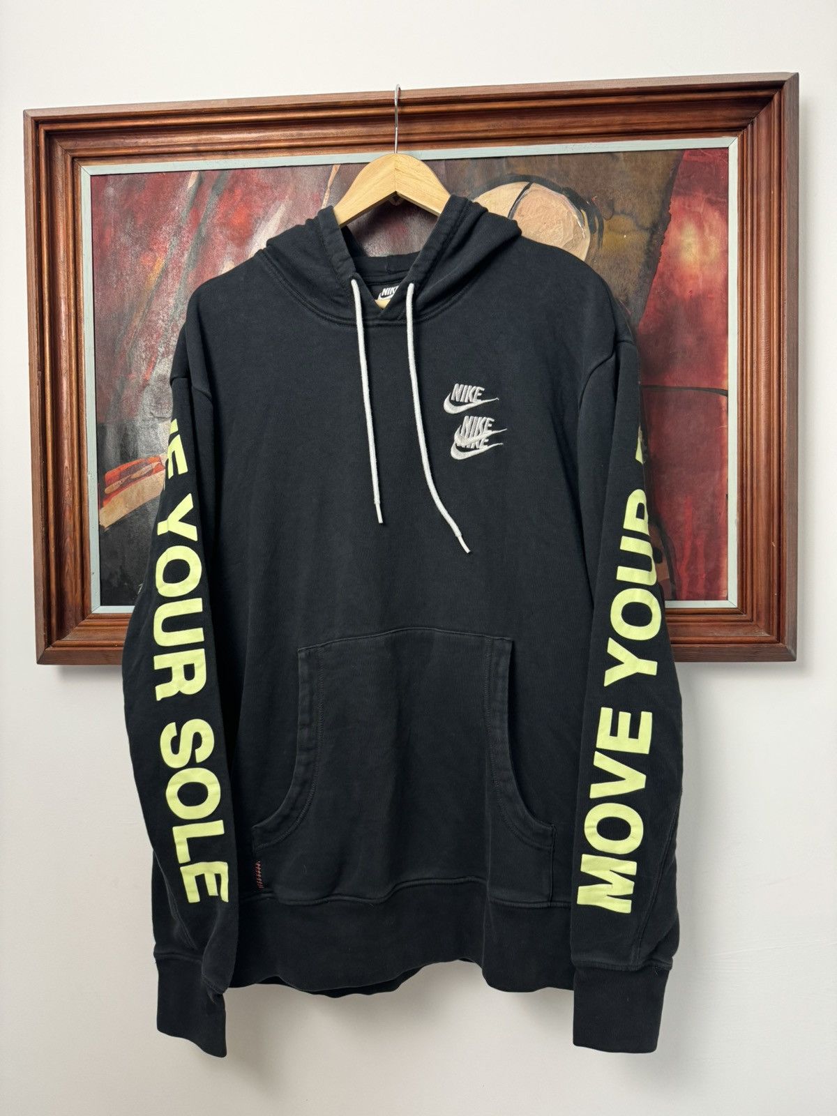 Nike Nike World Tour Pack hoodie oversized triple swoosh rare y2k Size US M / EU 48-50 / 2 - 2 Thumbnail