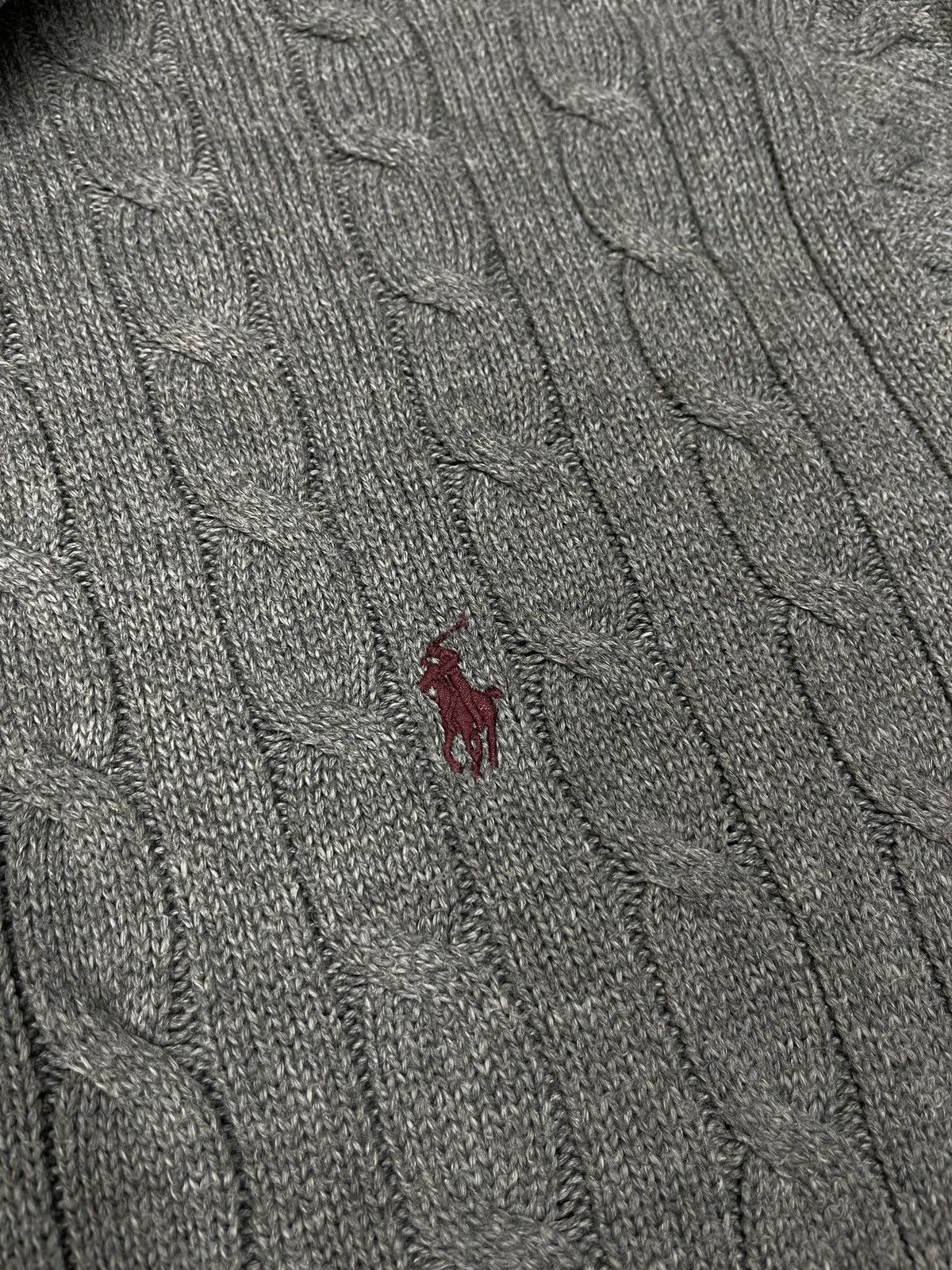 Polo Ralph Lauren Mens Polo Ralph Lauren Knitted Sweater Half Zip 1/4 Rugby Size US XXL / EU 58 / 5 - 5 Thumbnail