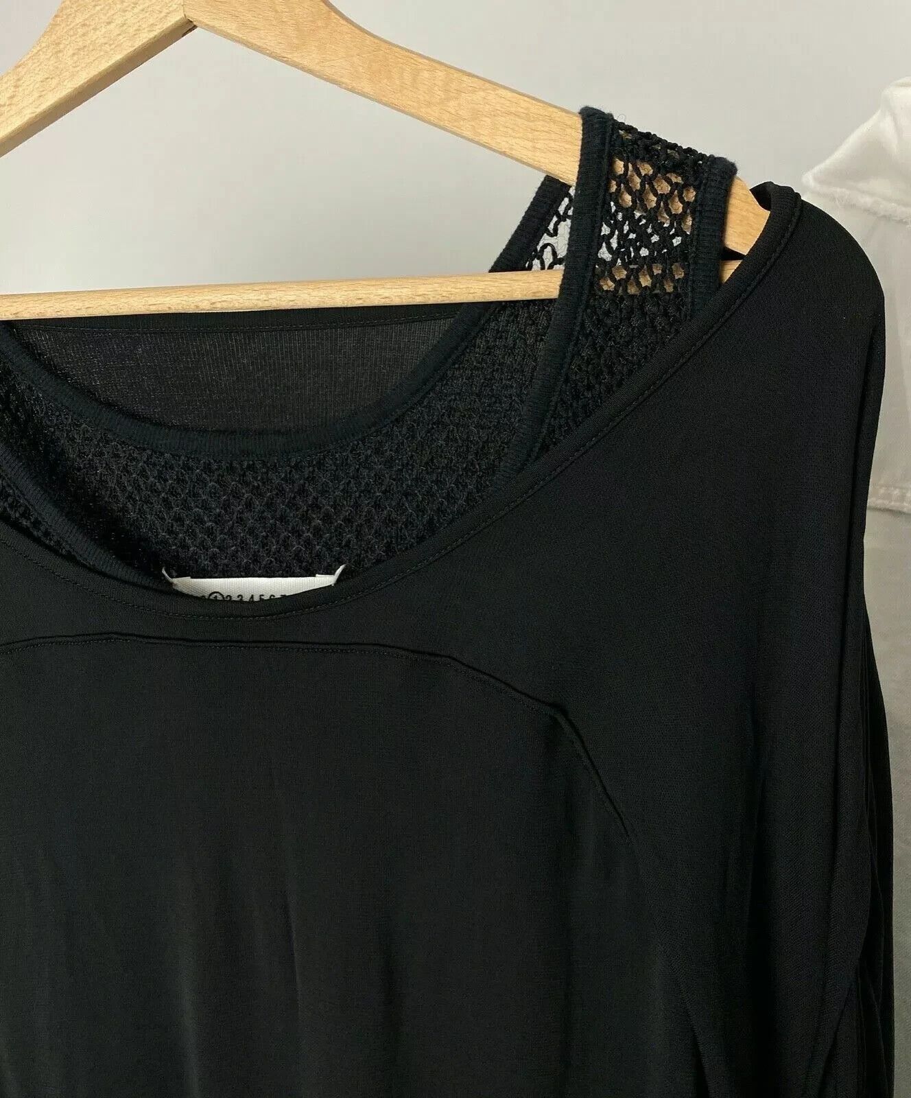 Maison Margiela Maison Martin Margiela Mesh Details Viscose Womens Dress Size M / US 6-8 / IT 42-44 - 4 Thumbnail