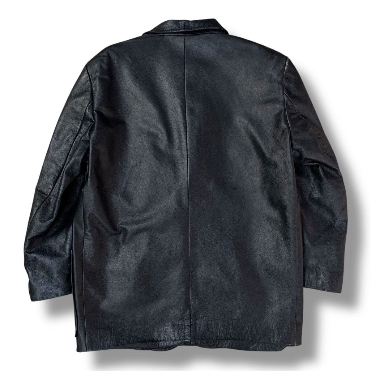 Comme des Garcons Vintage Comme des Garcons Tricot Leather Jacket. #F5 Size US L / EU 52-54 / 3 - 6 Thumbnail