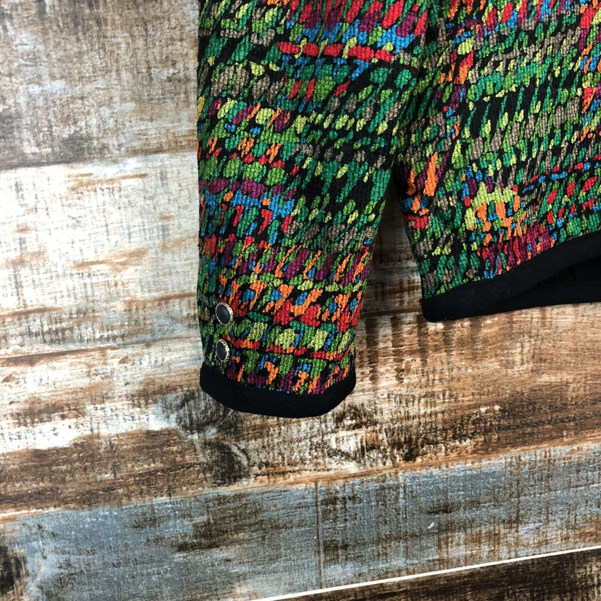 Japanese Brand Le marais Green Cardigan Knitwear #A2357 Size S / US 4 / IT 40 - 14 Thumbnail