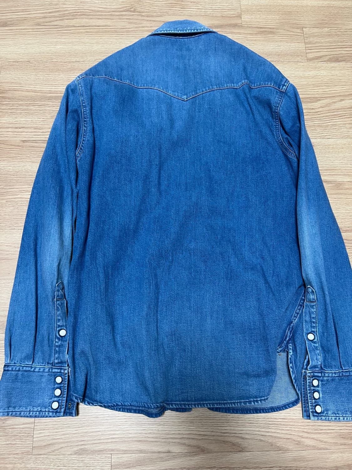 Kapital Kapital Eagle and Feather Western Denim Shirts Size US L / EU 52-54 / 3 - 3 Thumbnail