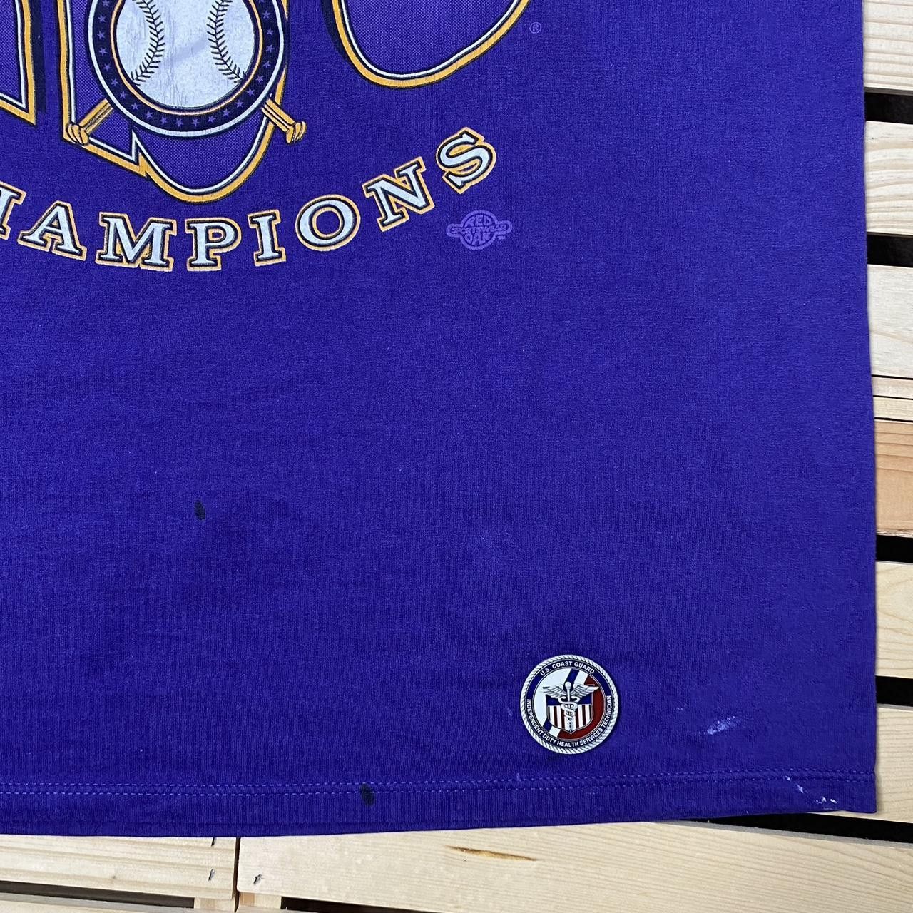 Jerzees Vintage LSU Tigers 1993 Purple College Baseball Tee Size XL Size US XL / EU 56 / 4 - 3 Thumbnail