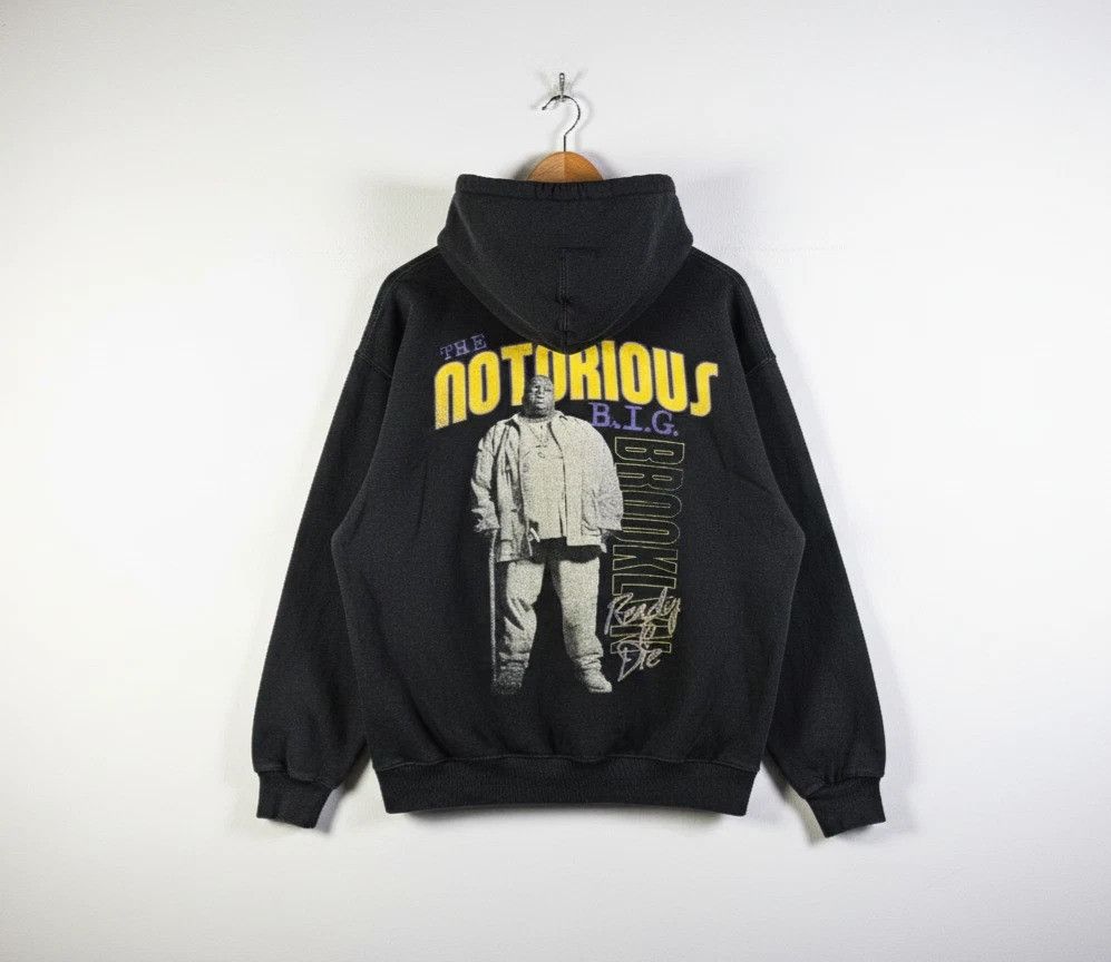 JUNKARD COMPANY Notorious B.I.G. Hoodie Ready To Die Album M Biggie Smalls Size US M / EU 48-50 / 2 - 2 Thumbnail