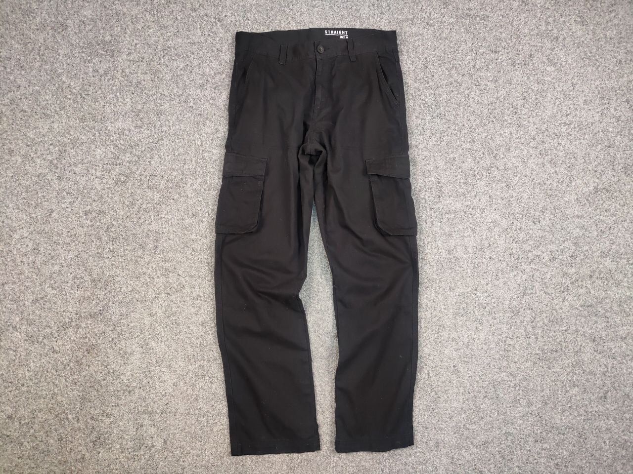 Japanese Brand Vintage 90's Japanese Black Pocket Casual Cargo Pants Size US 32 / EU 48 - 10 Thumbnail