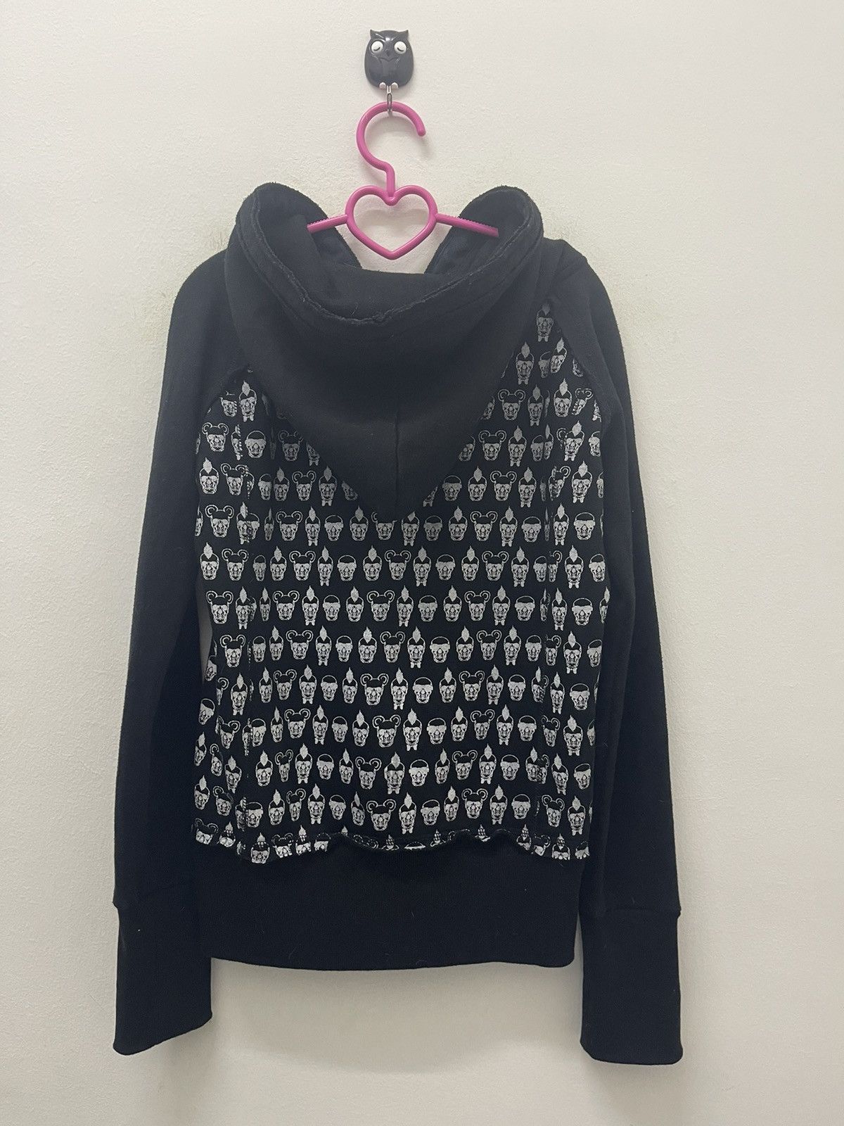 Japanese Brand Rare Vintage GLAD NEWS Skull Mickey Seditionaries Hoodie Size US XS / EU 42 / 0 - 5 Thumbnail