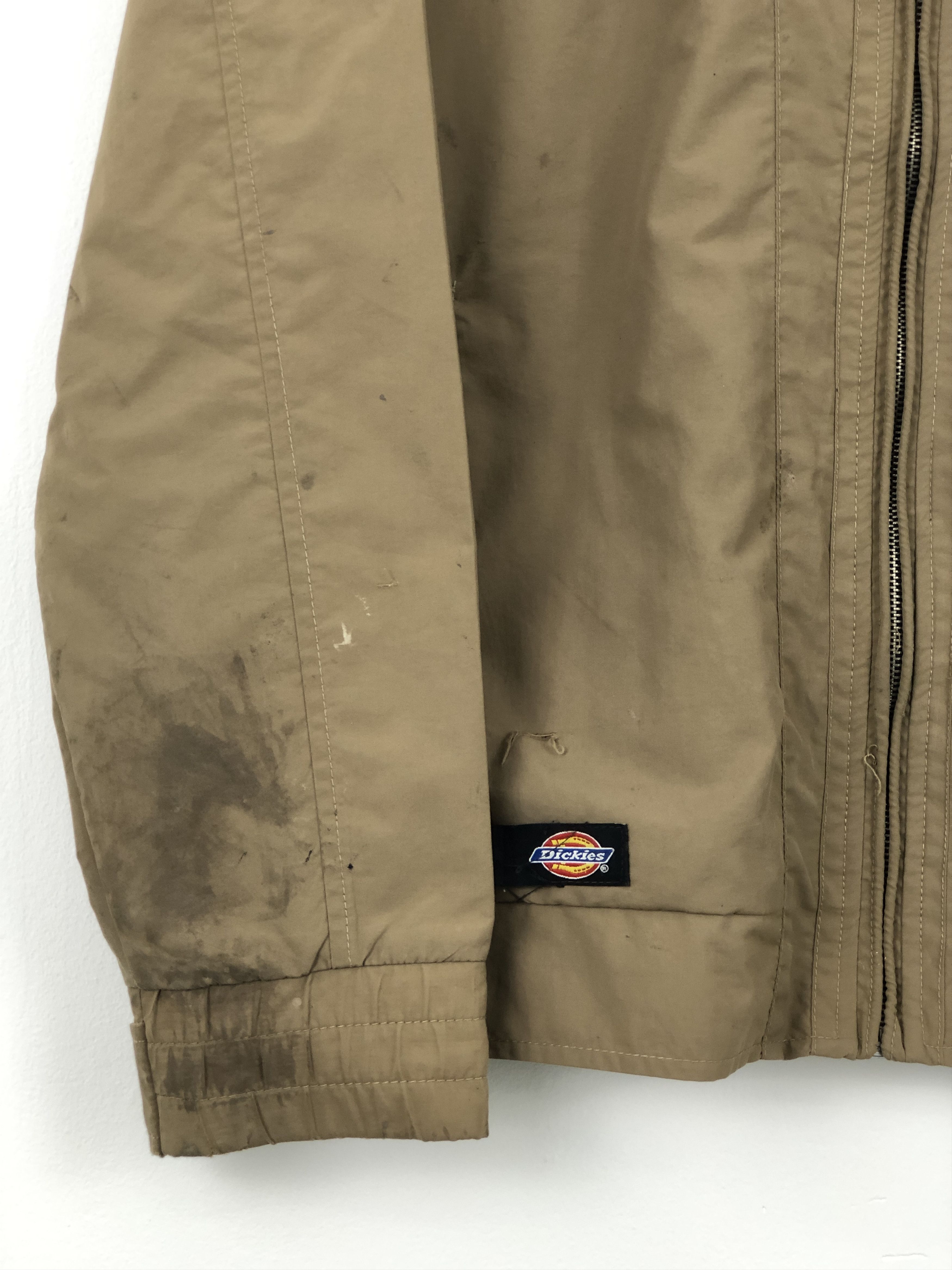 Dickies Vintage Dirty Dickies Work Zipper Ups Jacket JA0023 Size US XL / EU 56 / 4 - 6 Thumbnail