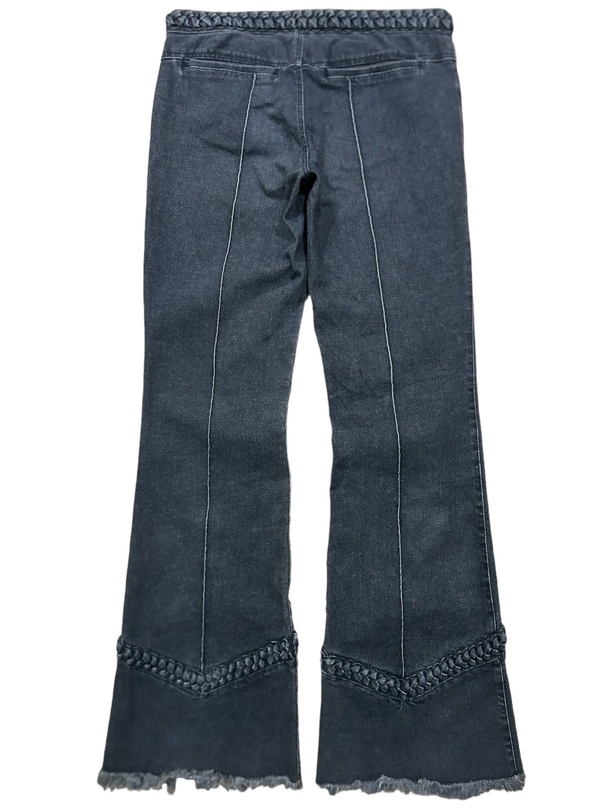 Japanese Brand Vintage Vivayou Flared Anarchy Bondage Jeans Size US 29 - 6 Thumbnail