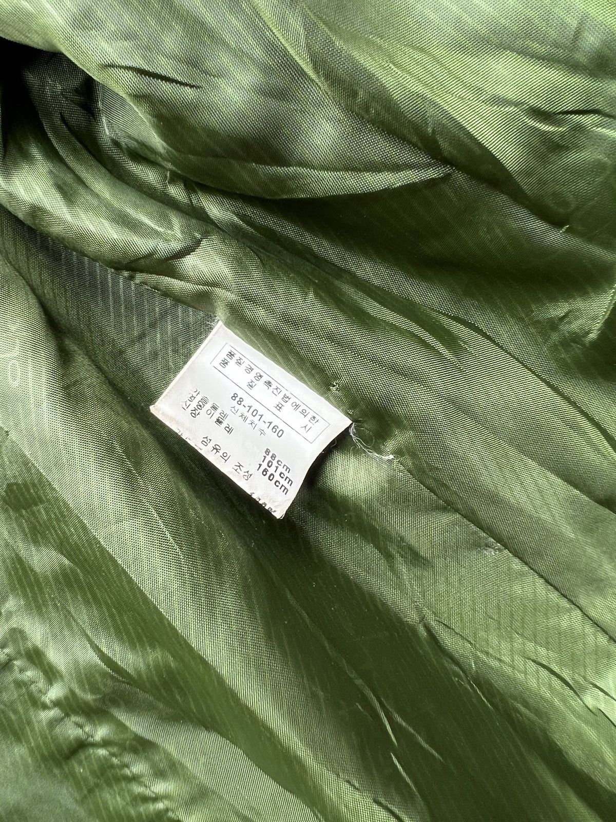 Japanese Brand DOHO vintage dark green leather jacket 💚 Size S / US 4 / IT 40 - 11 Thumbnail