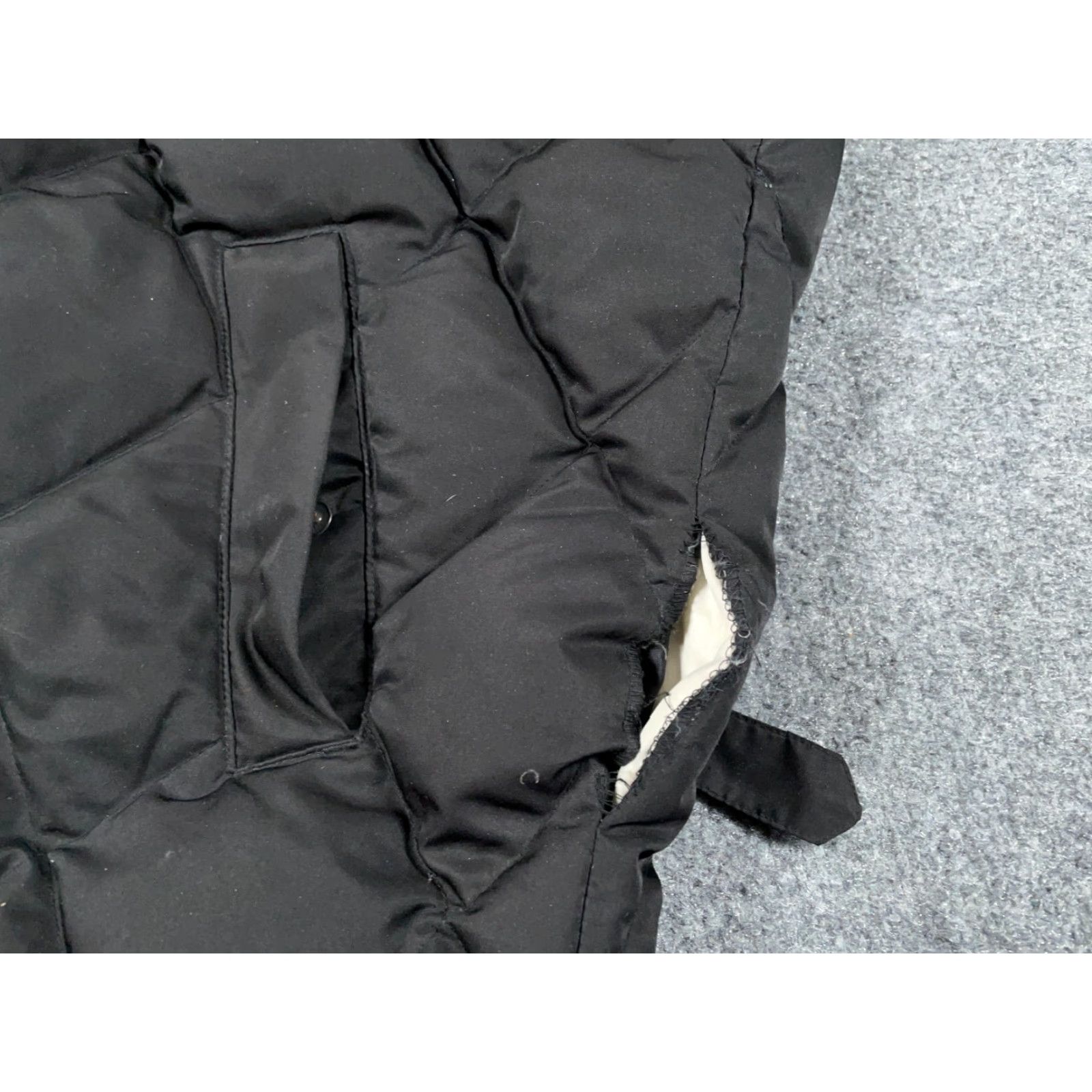 Eddie Bauer Eddie Bauer Vest Women's XL Black Quilted Goose Down Puffer Insulated Size XL / US 12-14 / IT 48-50 - 3 Thumbnail