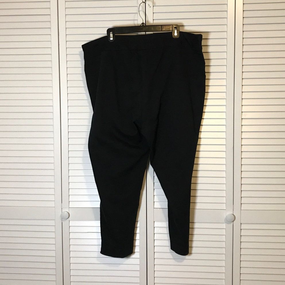 Croft & Barrow Croft & Barrow Black High-Rise Ankle Pants 24W Regular Size 24" / US 00 / IT 34 - 2 Thumbnail
