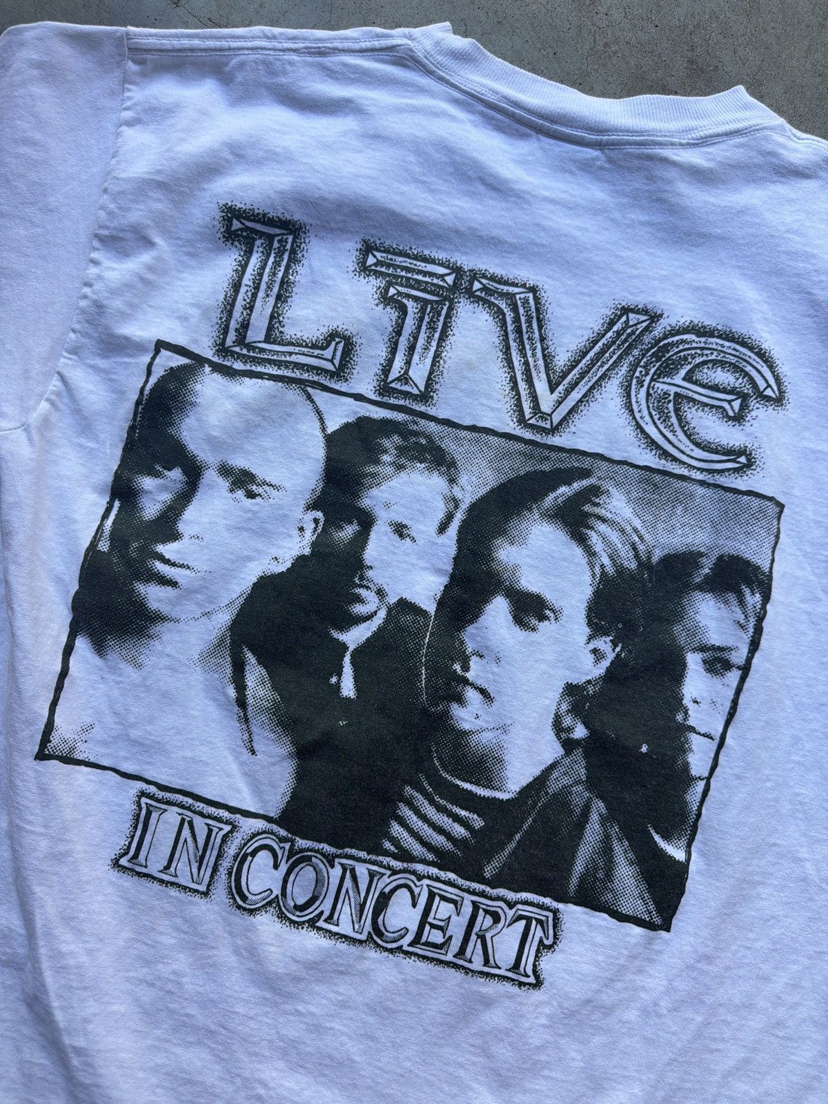 Vintage Vintage 90s Live Band Throwing Copper Band Tee Size Large Size US L / EU 52-54 / 3 - 2 Thumbnail