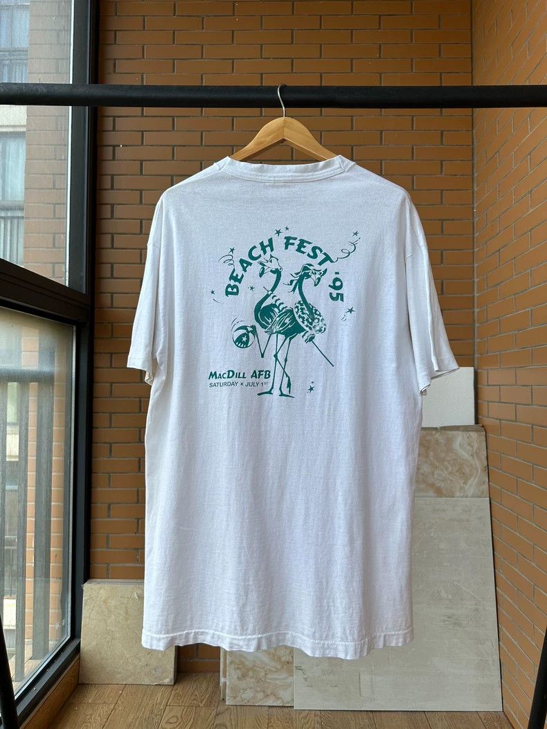 Vintage Vintage Tee 1995 Beach Fest 2505-Nextarrow Size US XL / EU 56 / 4 - 2 Thumbnail