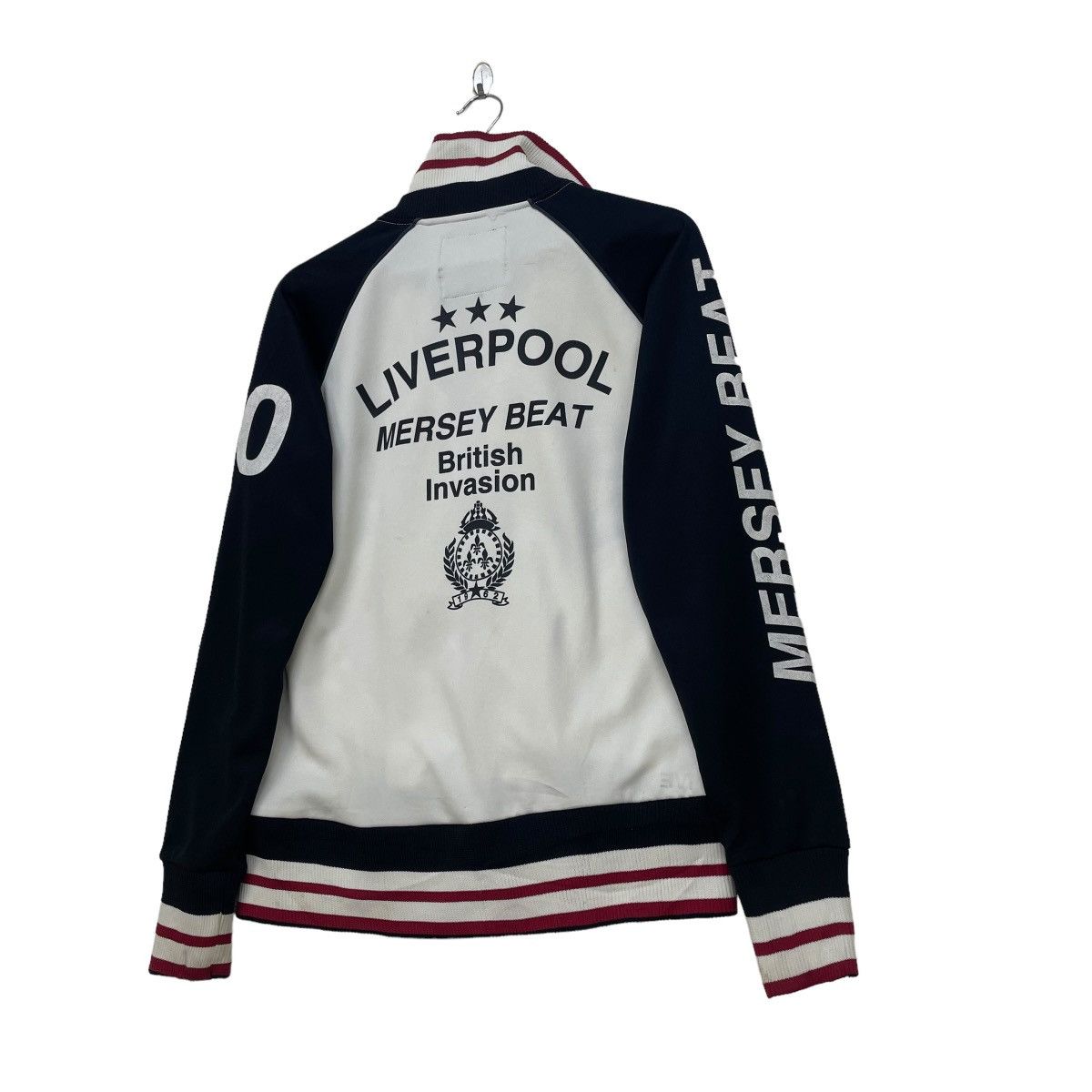 Vintage Liverpool Sound Mersey Beat Raglan Tracktop Jacket Size US M / EU 48-50 / 2 - 3 Thumbnail