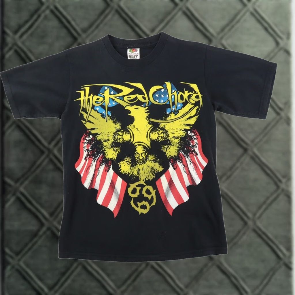 Fruit Of The Loom The Red Chord Prey for Eyes Tour Rock Band Tee Shirt Small Red Mens Shirt Size US S / EU 44-46 / 1 - 1 Thumbnail