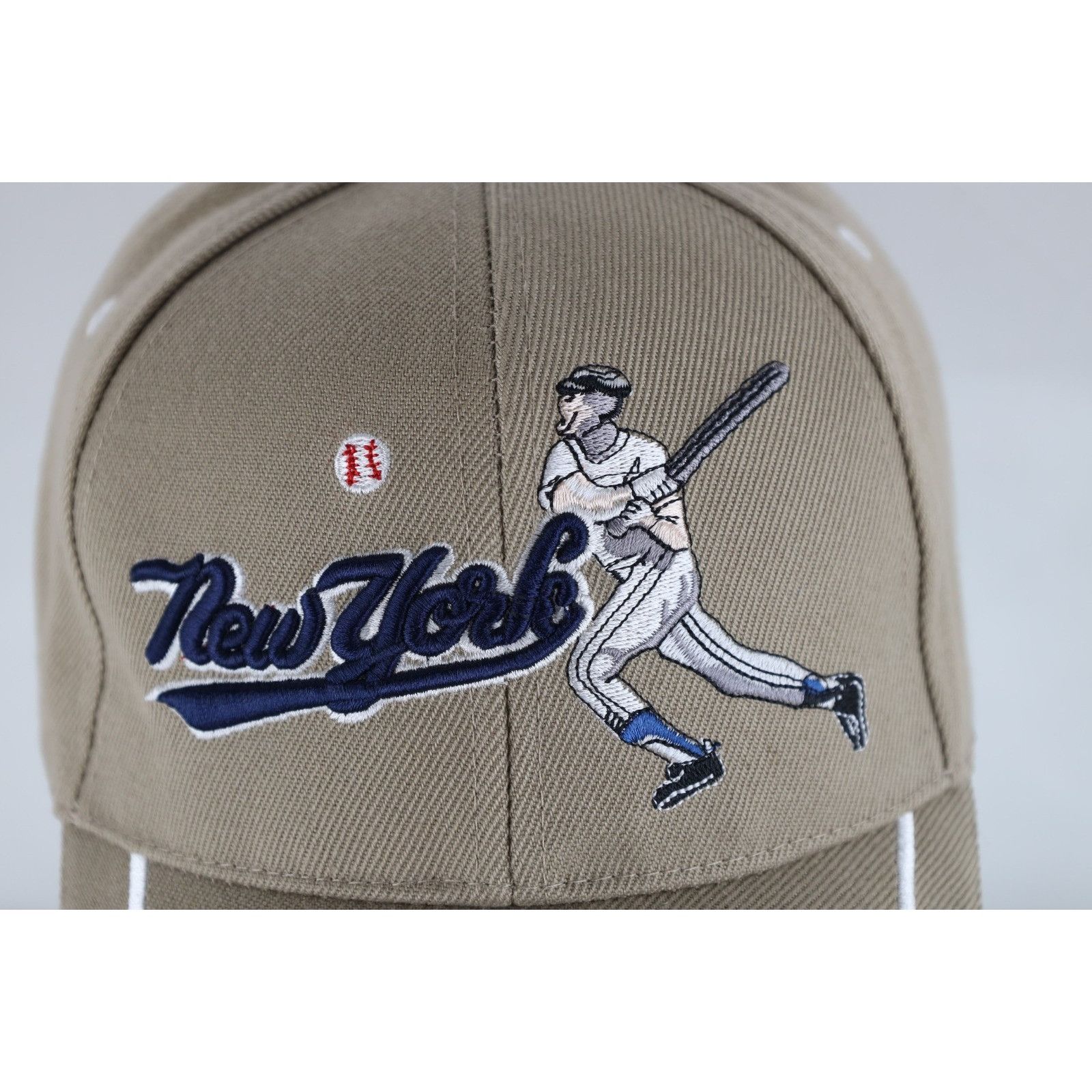 Vintage Vintage 90s Spell Out New York Yankees Baseball Hat Cap Size ONE SIZE - 2 Thumbnail