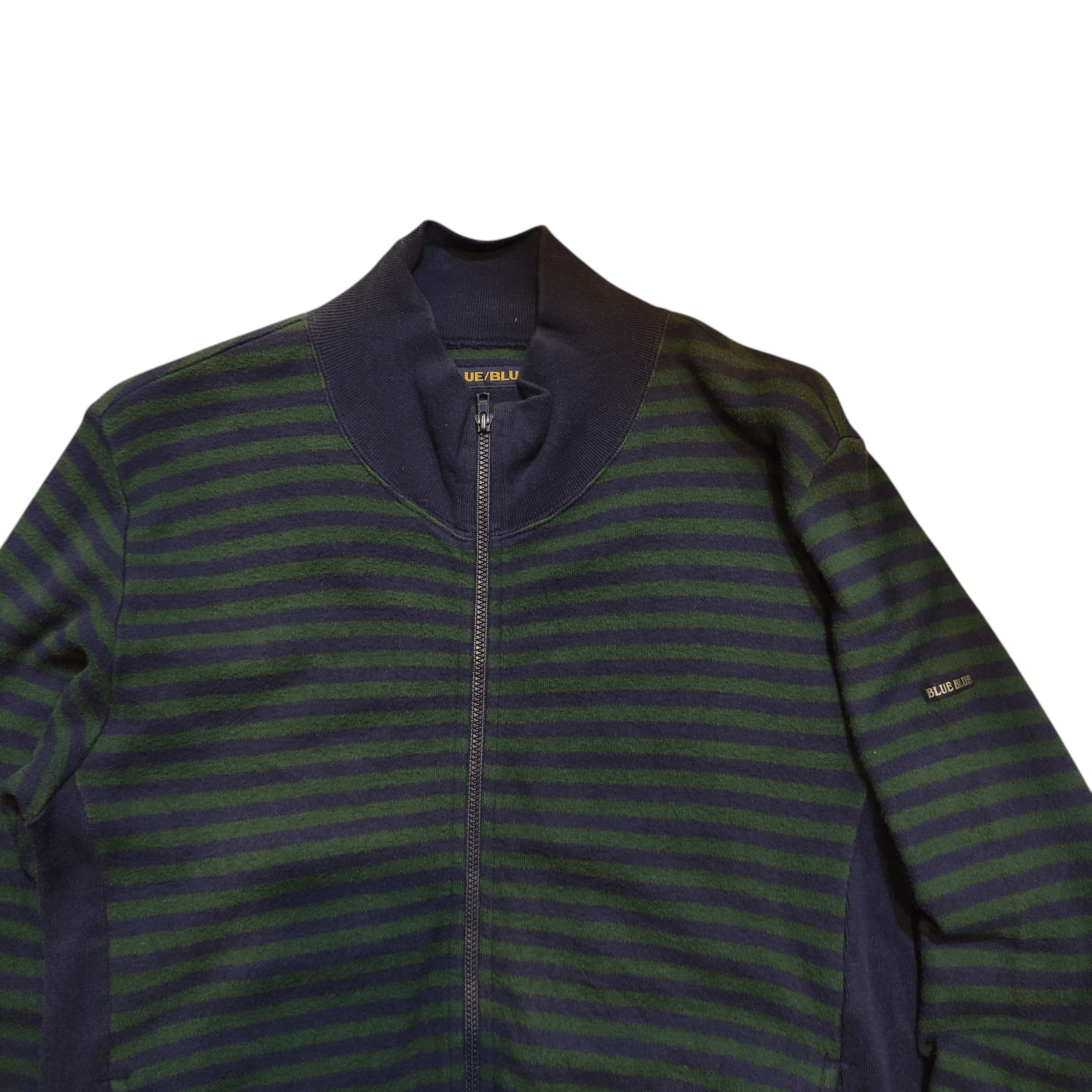 Blue Blue Japan Blue Blue striped sweatshirt Japanese Brand Size US S / EU 44-46 / 1 - 3 Thumbnail