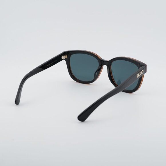 Gucci Gucci GG1797SK 003 Sunglasses Orange/Black Square Frame Size ONE SIZE - 4 Thumbnail