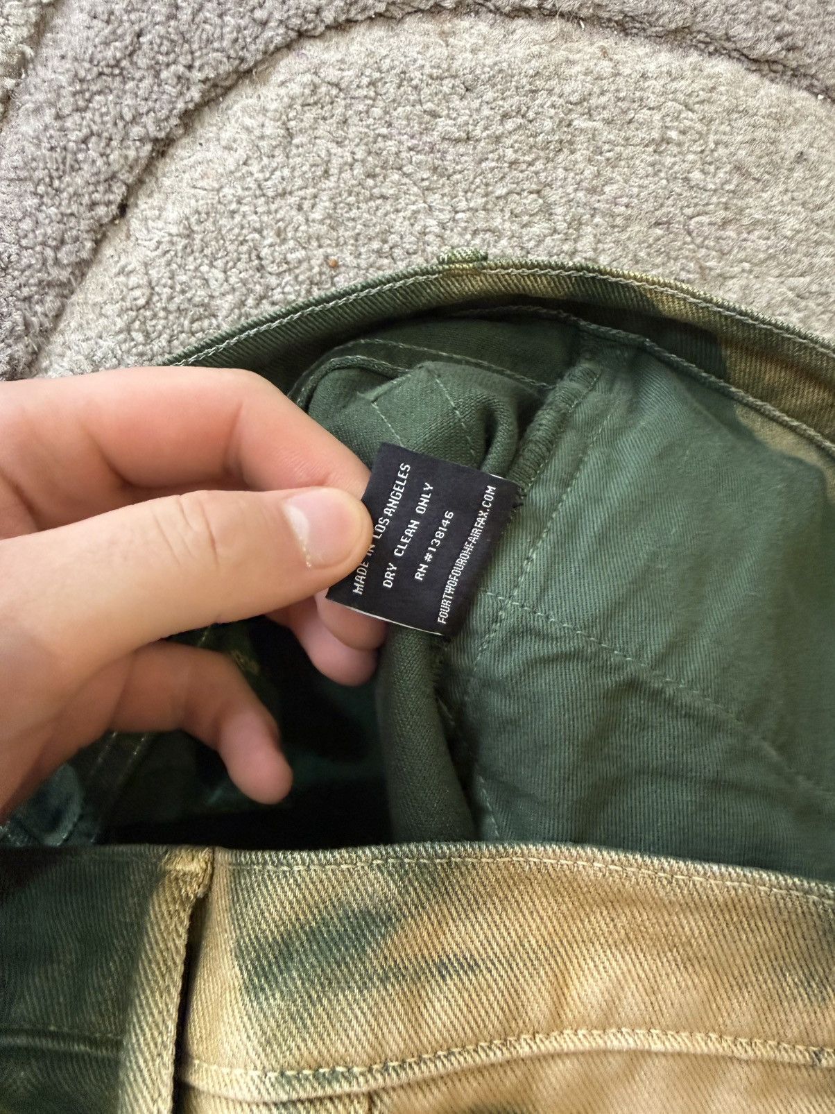 424 424 On Fairfax & Armes bleached jeans Size US 32 / EU 48 - 8 Thumbnail