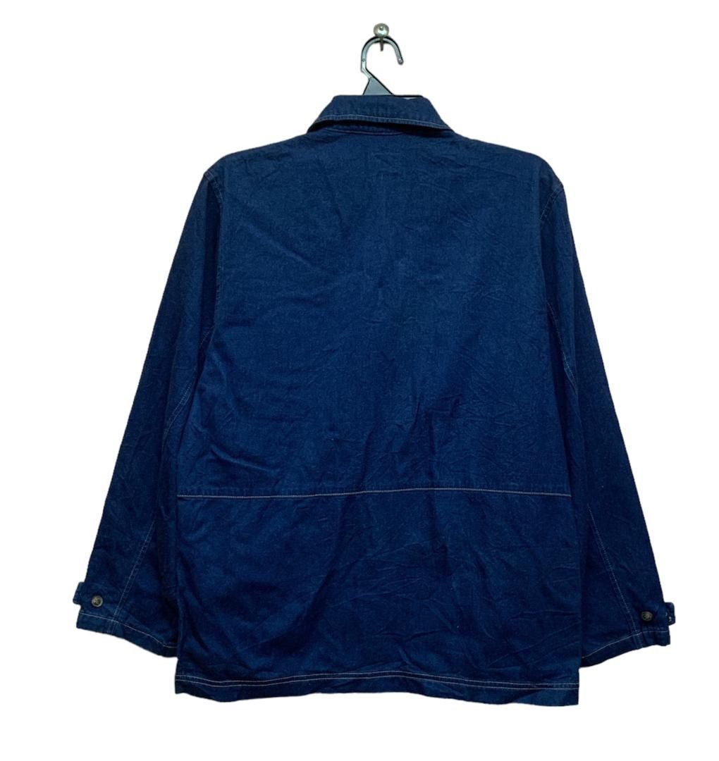 Japanese Brand Rana T Soft Denim Jackets Size L / US 10 / IT 46 - 2 Thumbnail