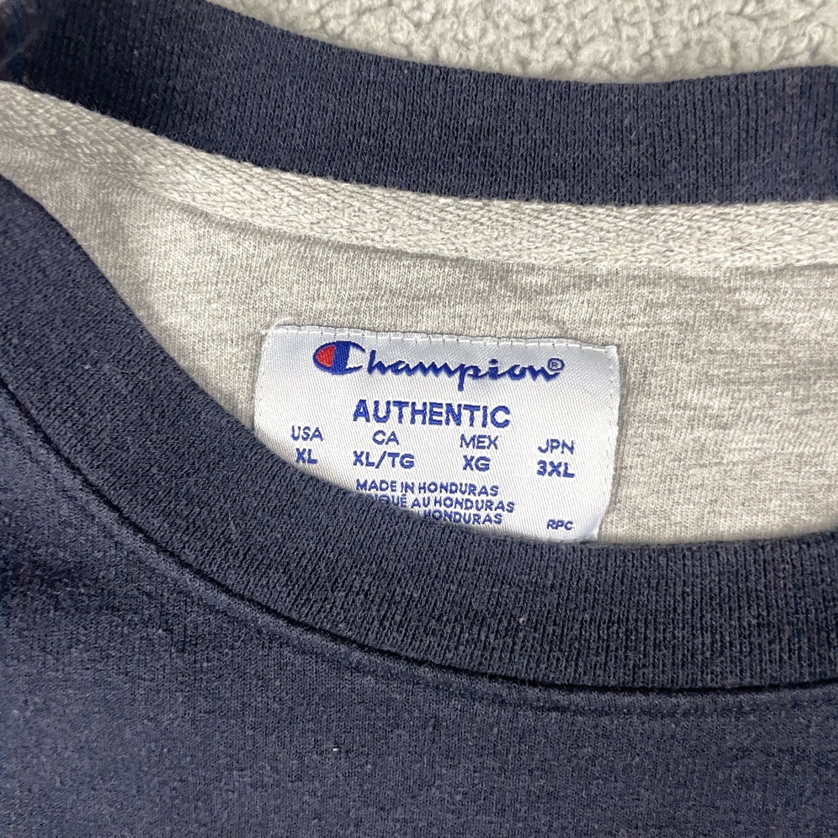 Champion VINTAGE Champion Sweatshirt Mens XL Blue Crewneck Pullover Knit Logo All Seasons Gym & Training Size US XL / EU 56 / 4 - 5 Thumbnail