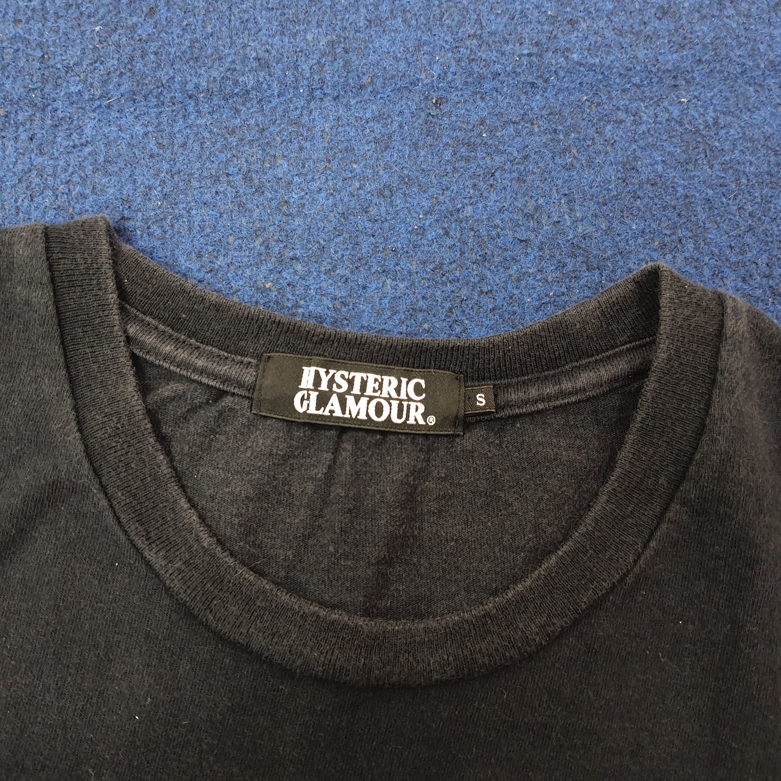 Hysteric Glamour Vintage Hysteric Glamour Japan Streetwear Tshirt C267N80 Size US S / EU 44-46 / 1 - 6 Thumbnail