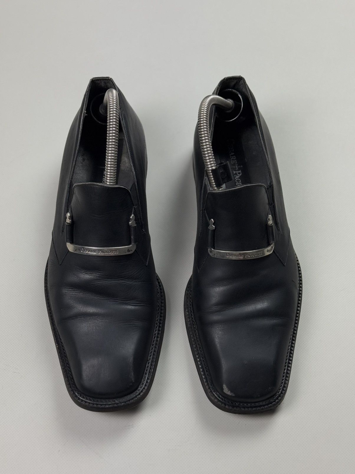 Vintage Cesare Paciotti Vintage Men’s Leather Formal Loafers Shoes Size US 8 / EU 41 - 10 Thumbnail