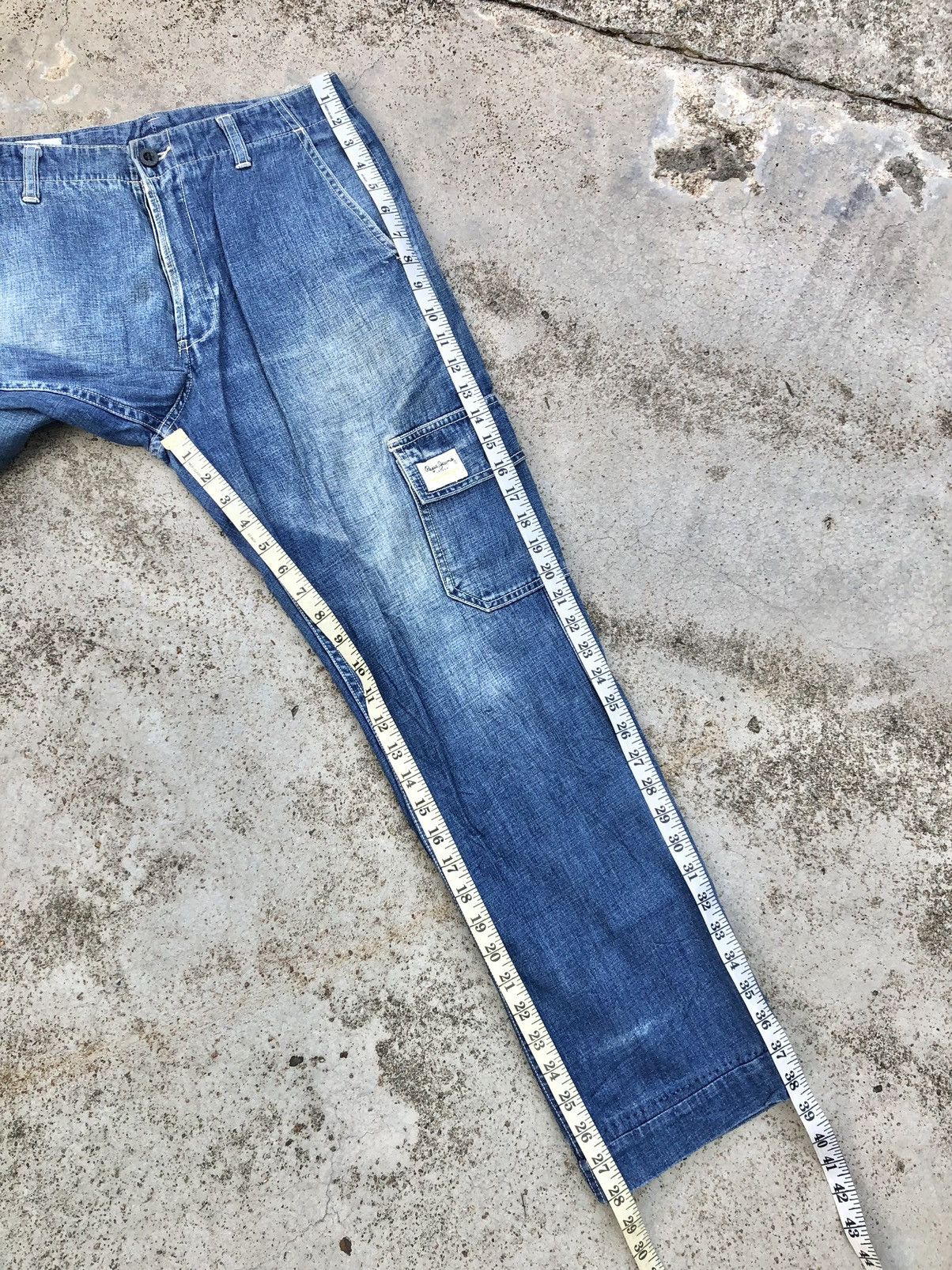 Hypebeast × Pepe Jeans CARGO JEANS BY PEPE JEANS LONDON Size US 28 / EU 44 - 10 Thumbnail