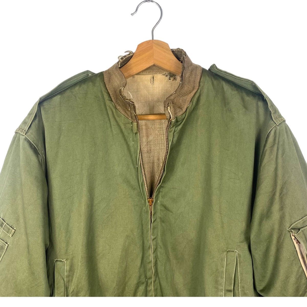 Vintage 💥40s WW2 US ARMY TANKER RARE JACKET Size US M / EU 48-50 / 2 - 6 Thumbnail