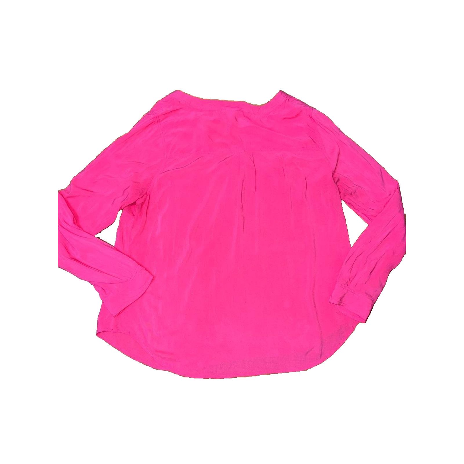 Torras Torrid Women’s Top Blouse Pink V-neck Size 0 A002061 Size XS / US 0-2 / IT 36-38 - 7 Thumbnail