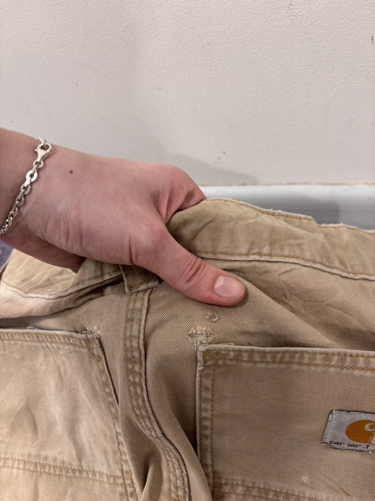Carhartt Vintage Carhartt Relaxed Fit Distressed Utility Work Pants Size US 31 - 8 Thumbnail