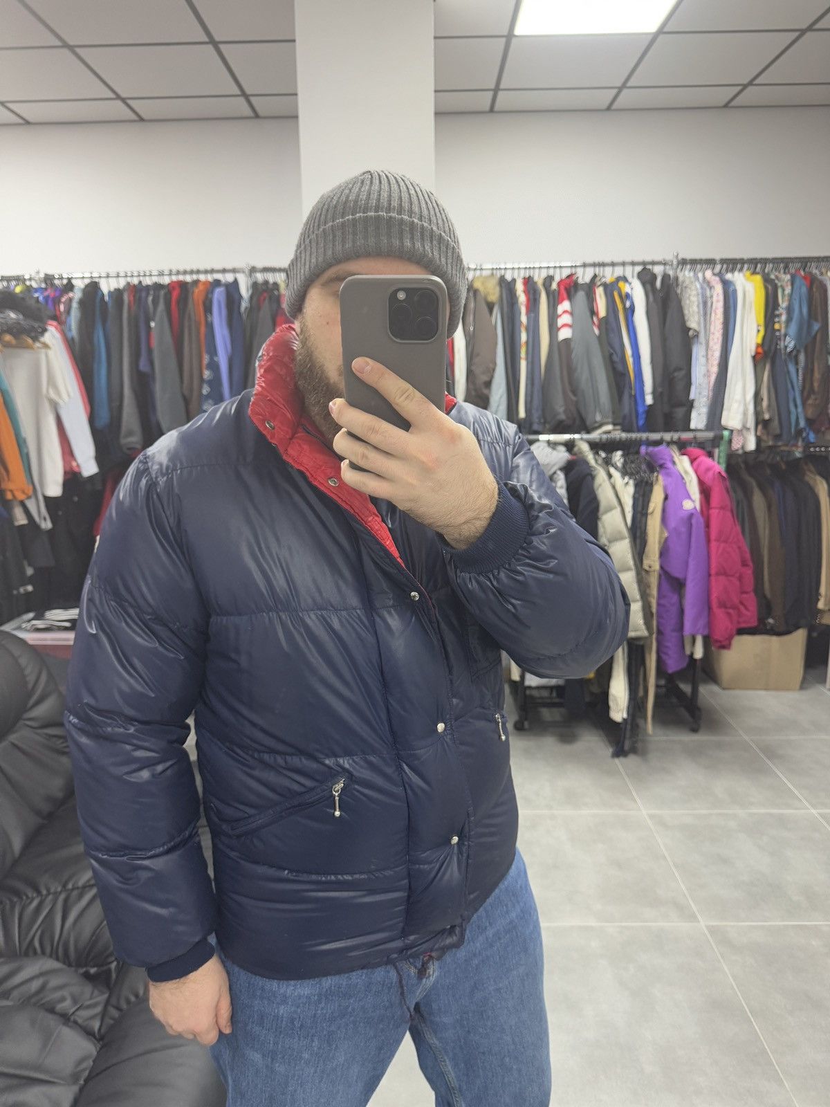Moncler × Vintage Vintage Moncler Grenoble Puffer Down Jacket Size M Size US M / EU 48-50 / 2 - 2 Thumbnail