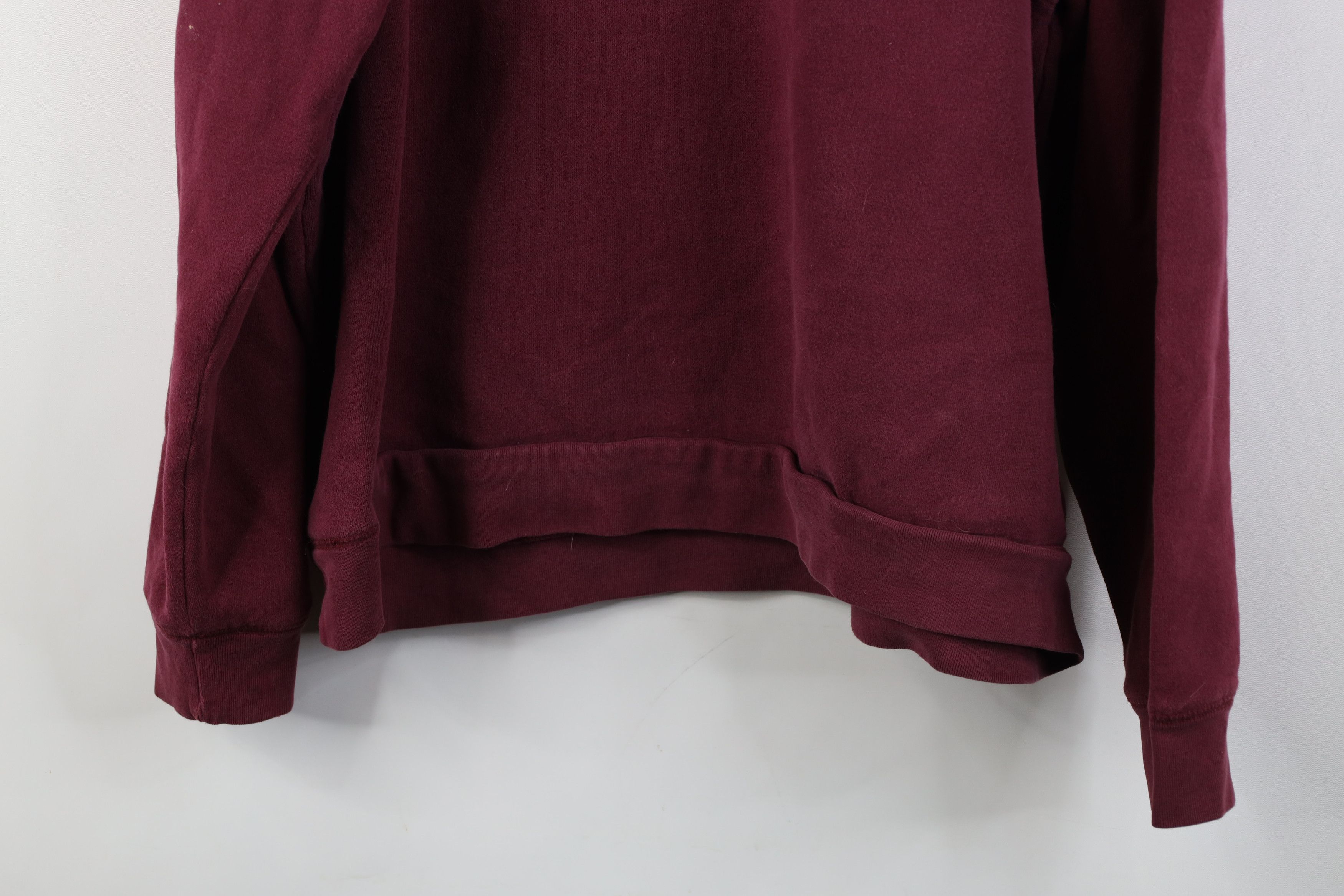 Aeropostale Vintage 90s Y2K Aeropostale Spell Athletics Hoodie Maroon Size US XL / EU 56 / 4 - 16 Thumbnail