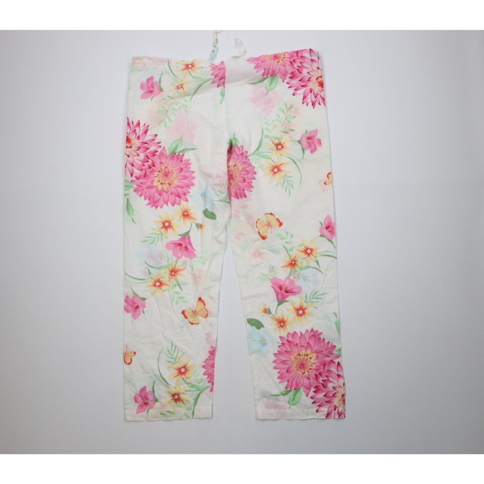 Victoria's Secret Vintage Victoria's Secret 2 Piece Flower Butterfly Pajamas Size M / US 6-8 / IT 42-44 - 16 Thumbnail