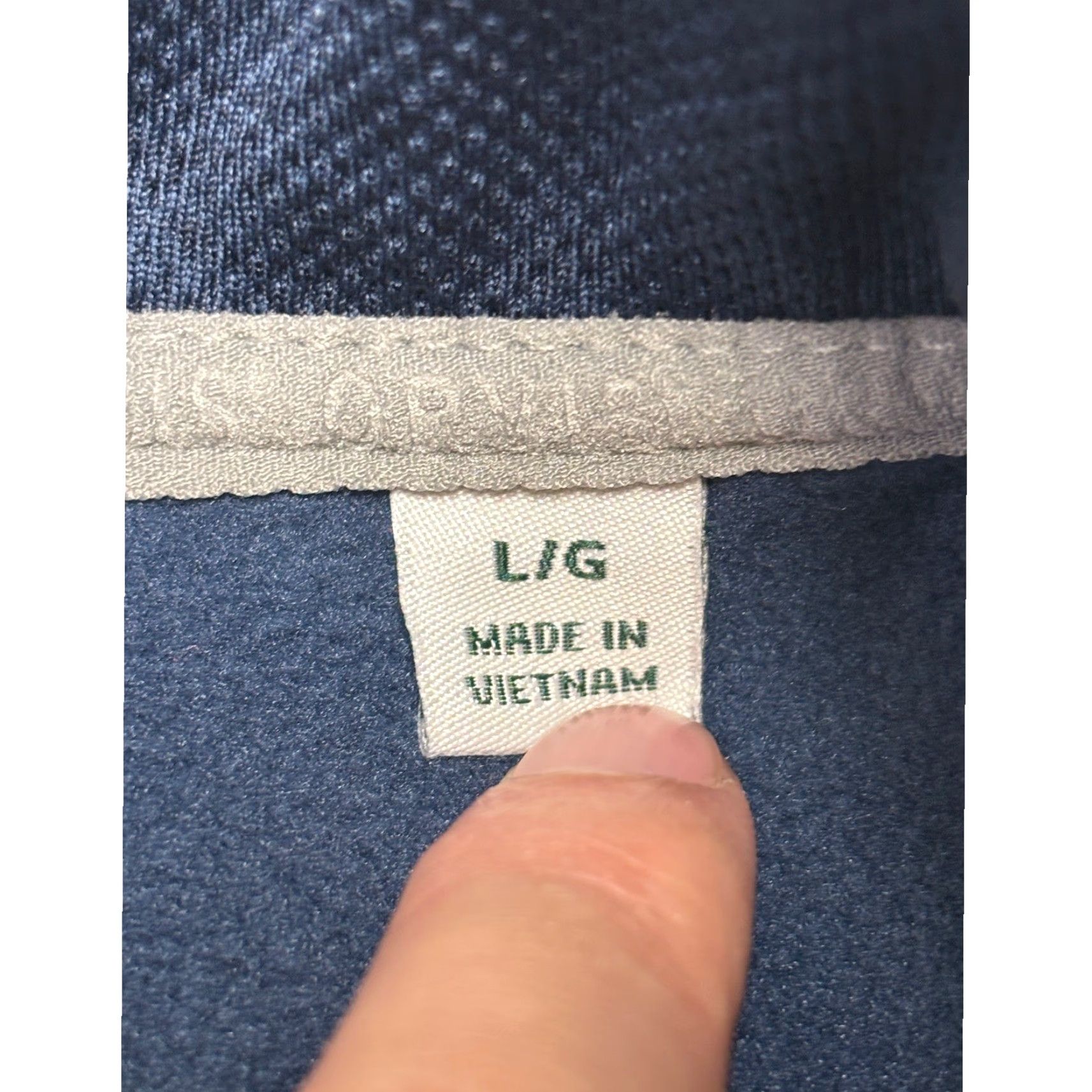 Orvis Orvis Mens Jacket Full Zip Fleece Blue Gray L Outdoor Casual Windbreaker Knit Zip Pocket Regular Size L Mens Size US L / EU 52-54 / 3 - 4 Thumbnail
