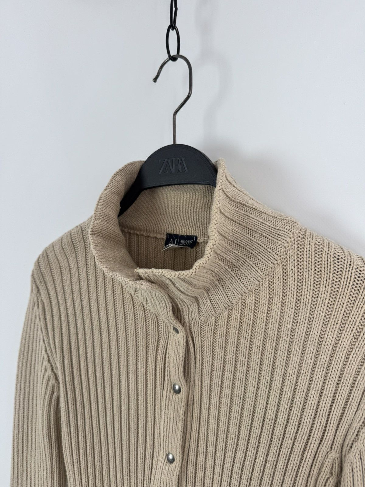 Armani Y2K Armani Jeans Knitted Sweater Size L / US 10 / IT 46 - 11 Thumbnail