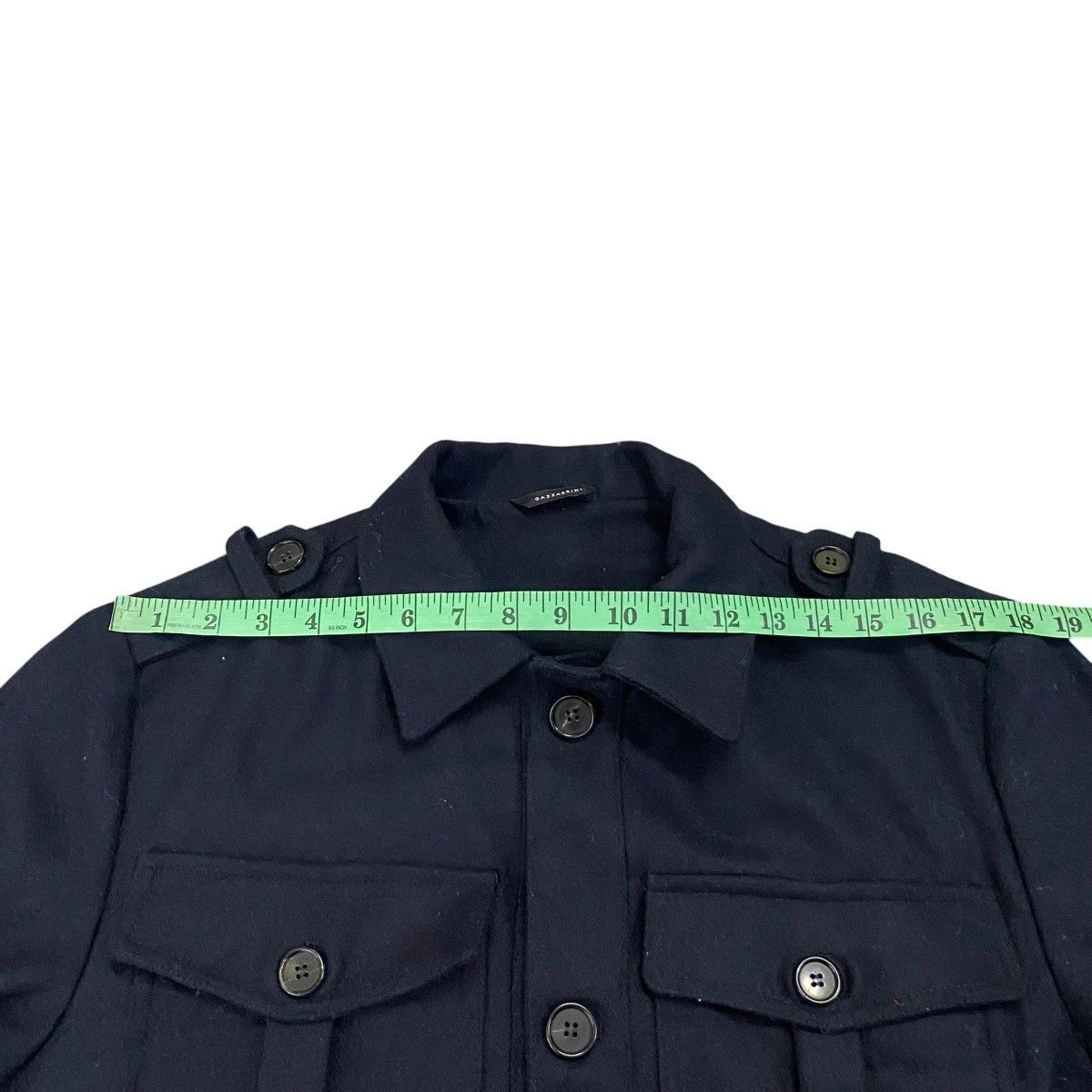 Designer Gazzarrini Wool Boxy Short Coat Button Jacket Size 50 Size US M / EU 48-50 / 2 - 13 Thumbnail