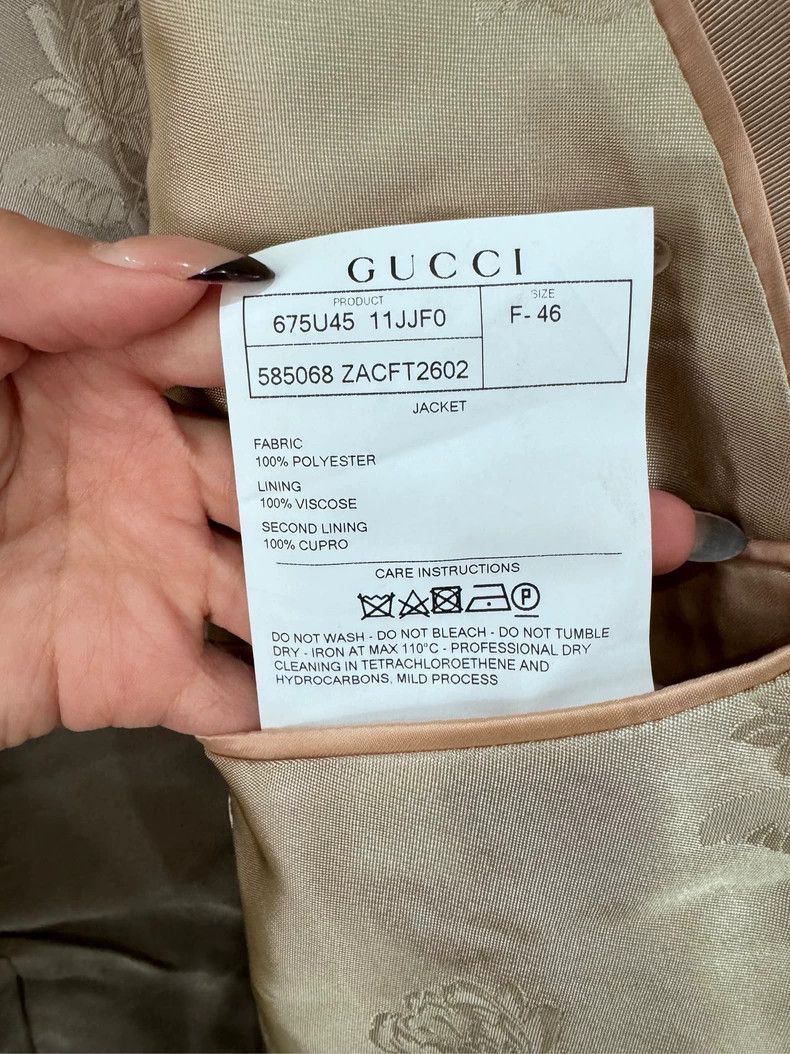 Gucci Gucci Camel-colored suit 2502-Nextarrow Size 46R - 3 Thumbnail