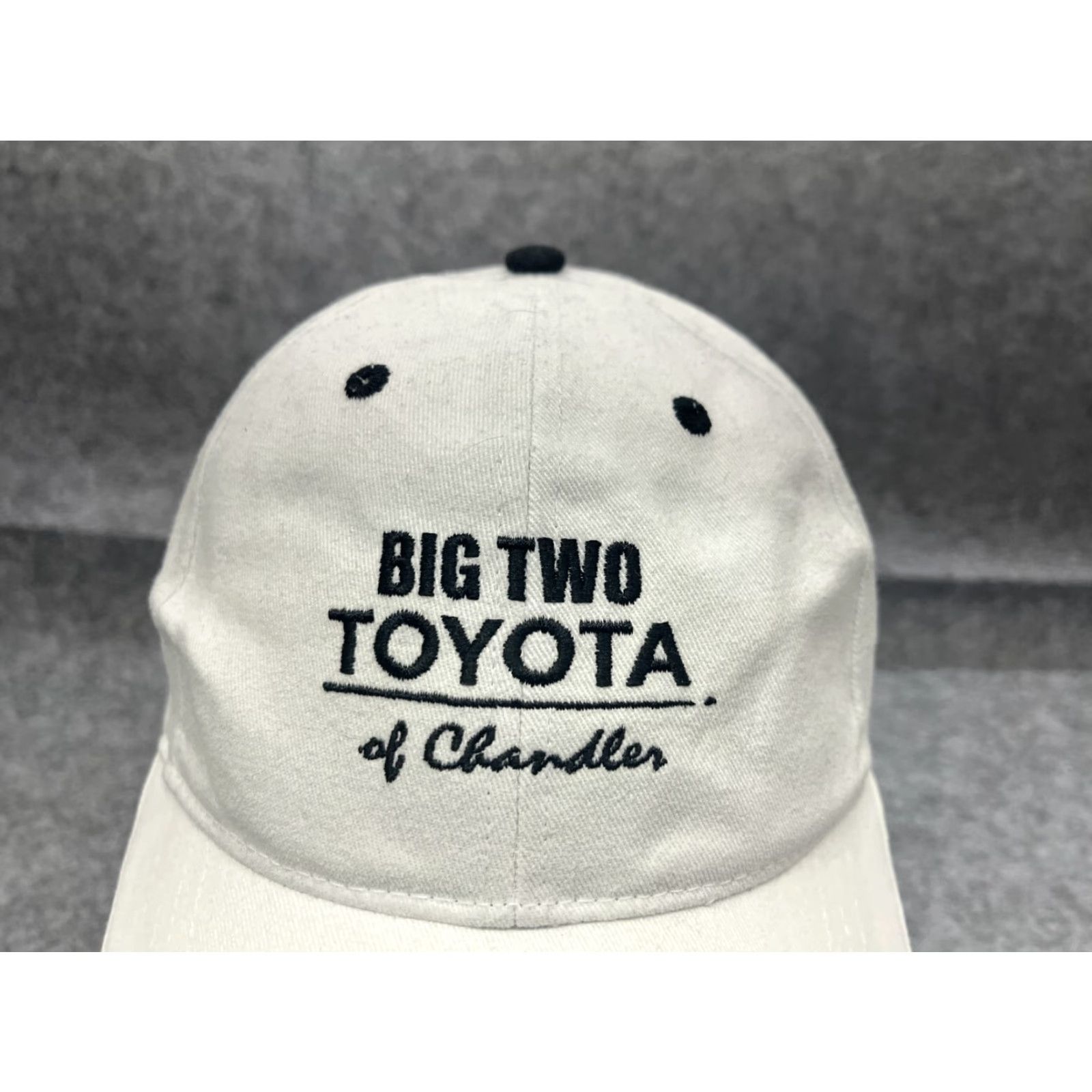 Vintage Toyota Of Chandler Hat Cap Strap Back Adult One Size White 100% Cotton Size ONE SIZE - 2 Thumbnail