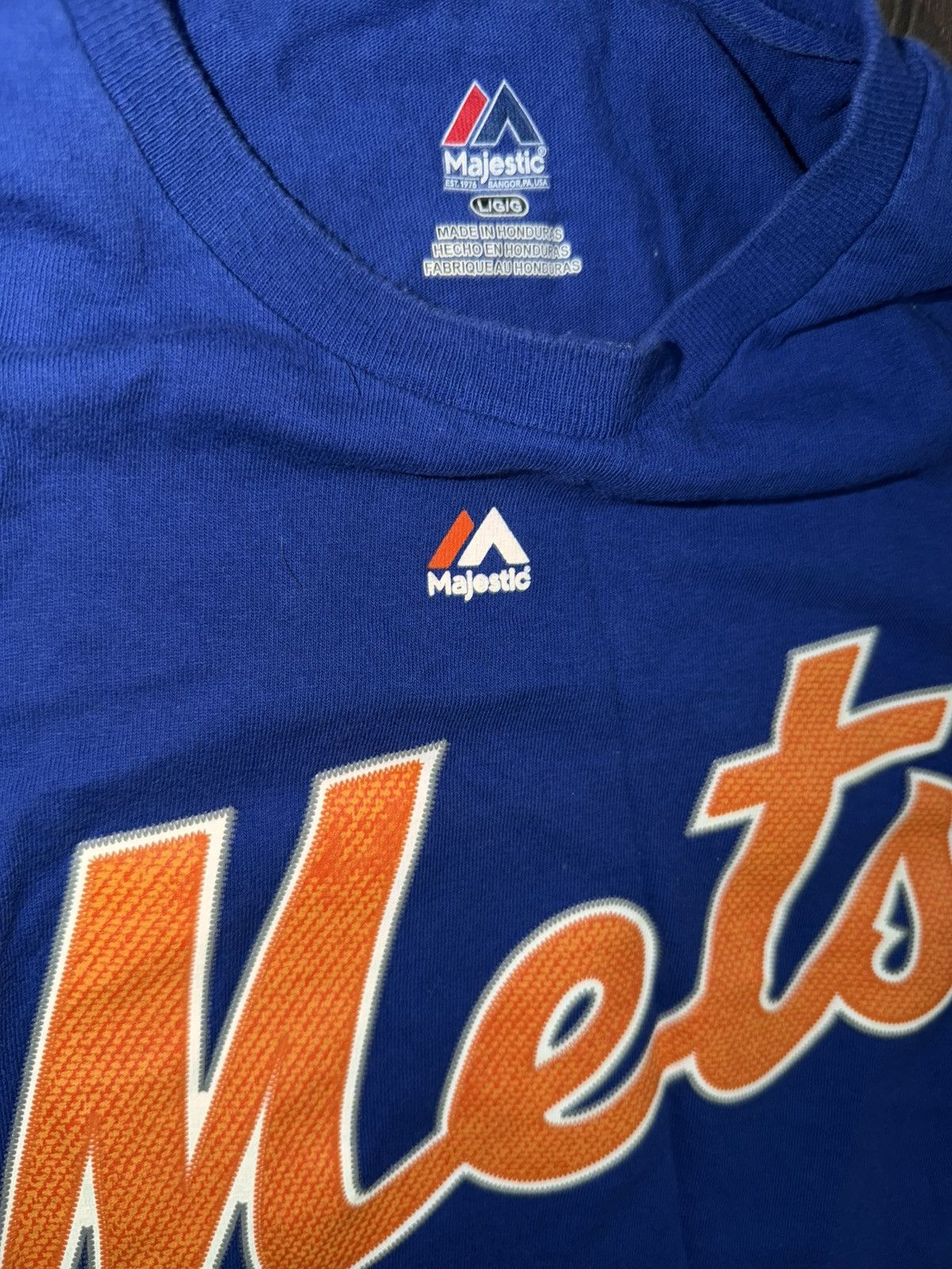 Majestic New York Mets Jacob DeGrom MLB Majestic jersey tee large Size US L / EU 52-54 / 3 - 5 Thumbnail