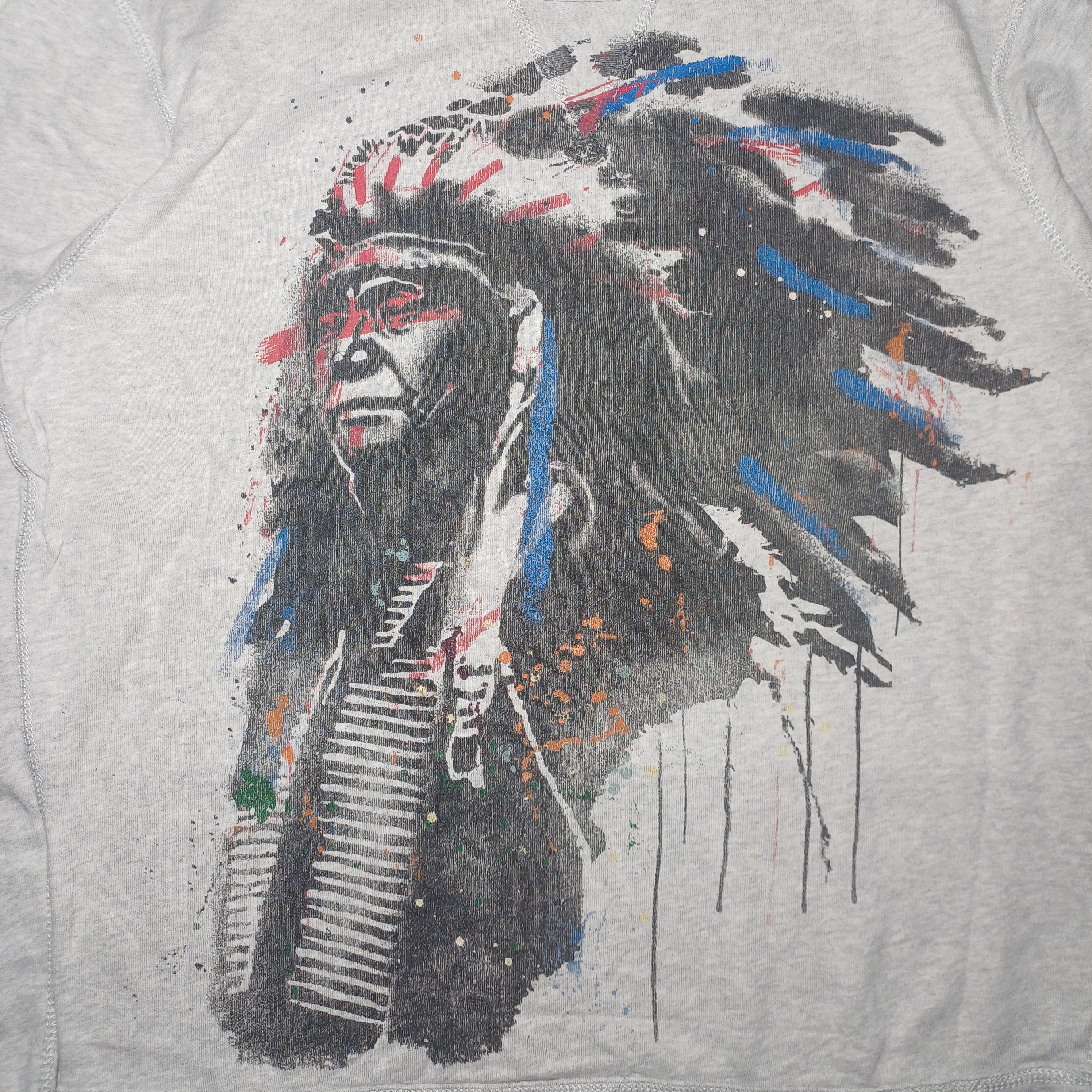 Denim & Supply Ralph Lauren Denim & Supply Ralph Lauren Indian Graphic Crewneck Size US L / EU 52-54 / 3 - 2 Thumbnail