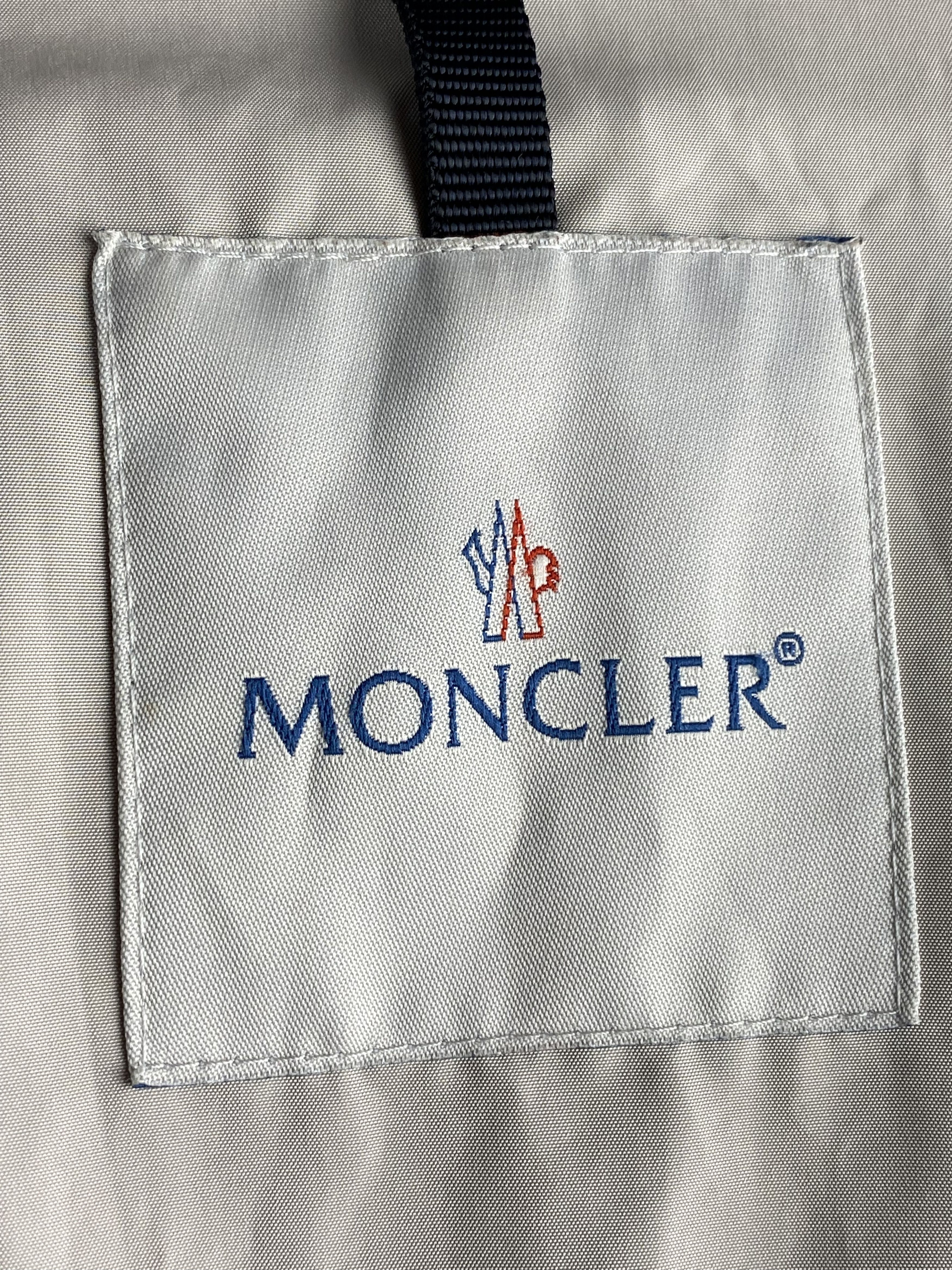 Moncler Moncler Vintage Women's Trench Coat - M Beige Polyester Size M / US 6-8 / IT 42-44 - 5 Thumbnail