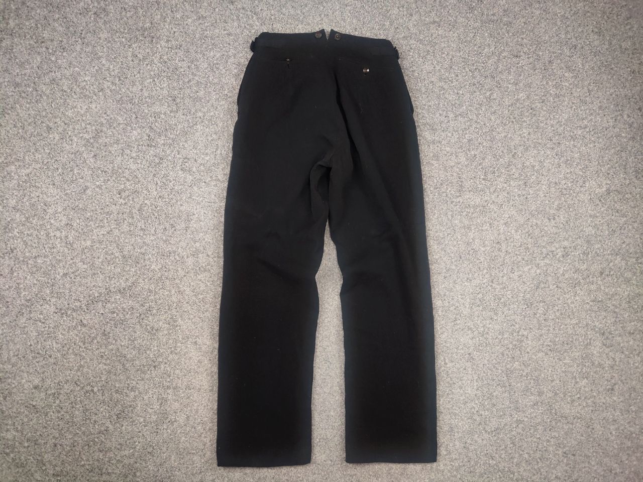 Vintage 1950's Vintage High Waist Fishtail Suspender Buckle Pants Size US 30 / EU 46 - 10 Thumbnail