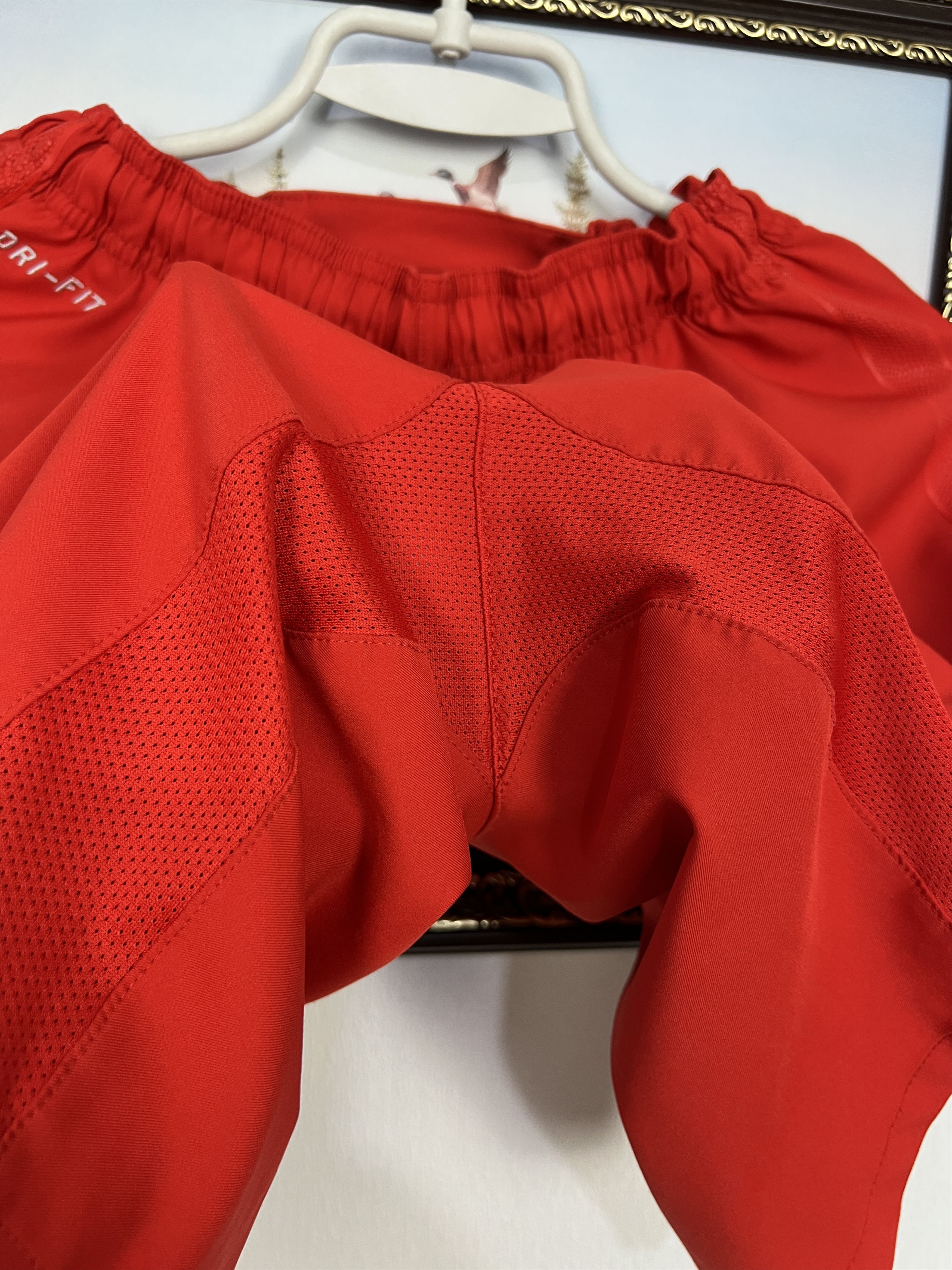 Nike Nike Inter Milan Football Shorts Soccer Red Mens Athletic M Size US 32 / EU 48 - 7 Thumbnail