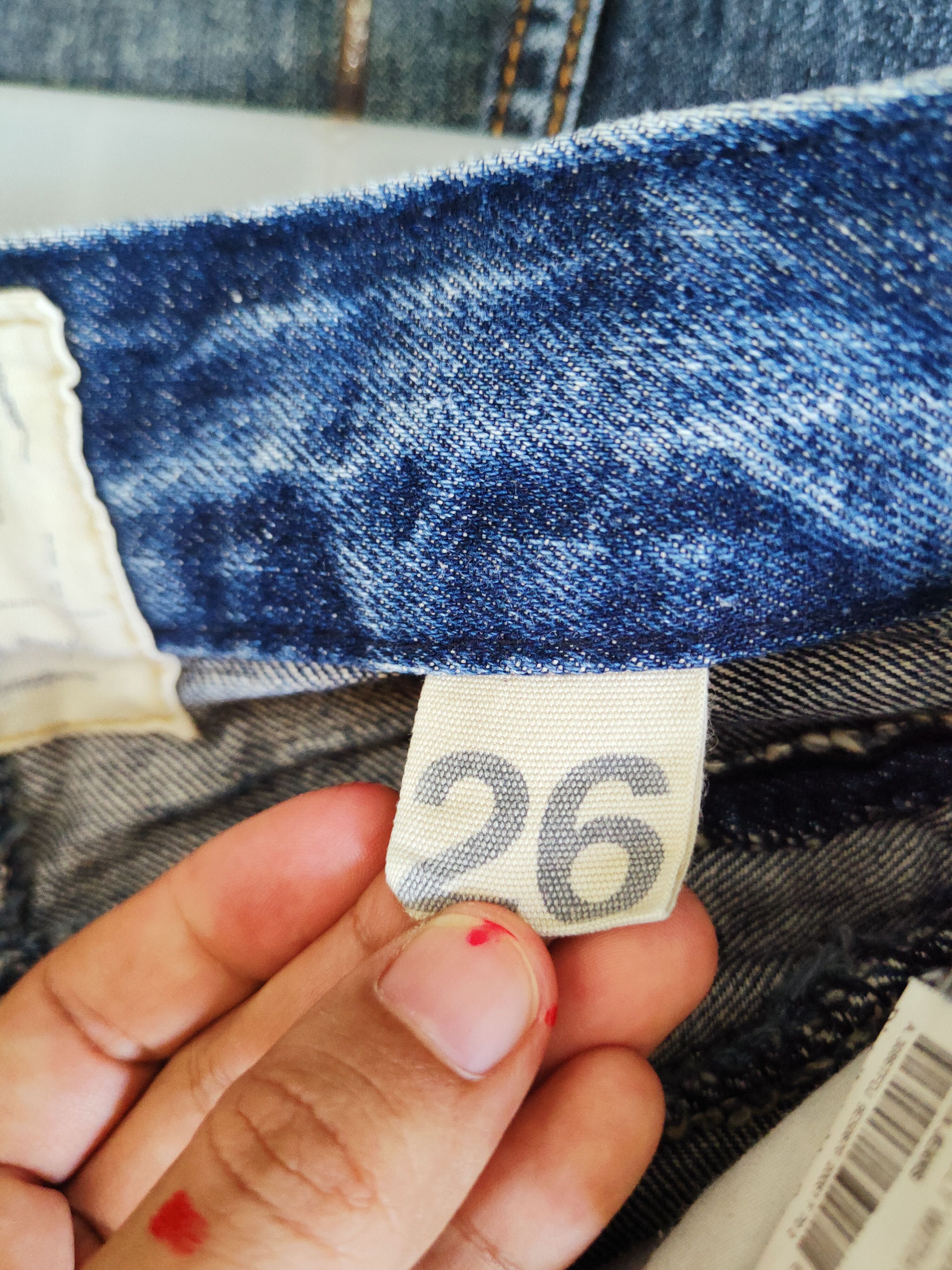 Japanese Brand Lolita Dark Blue Distressed Ripped Jeans #W342 Size 28" / US 6 / IT 42 - 19 Thumbnail